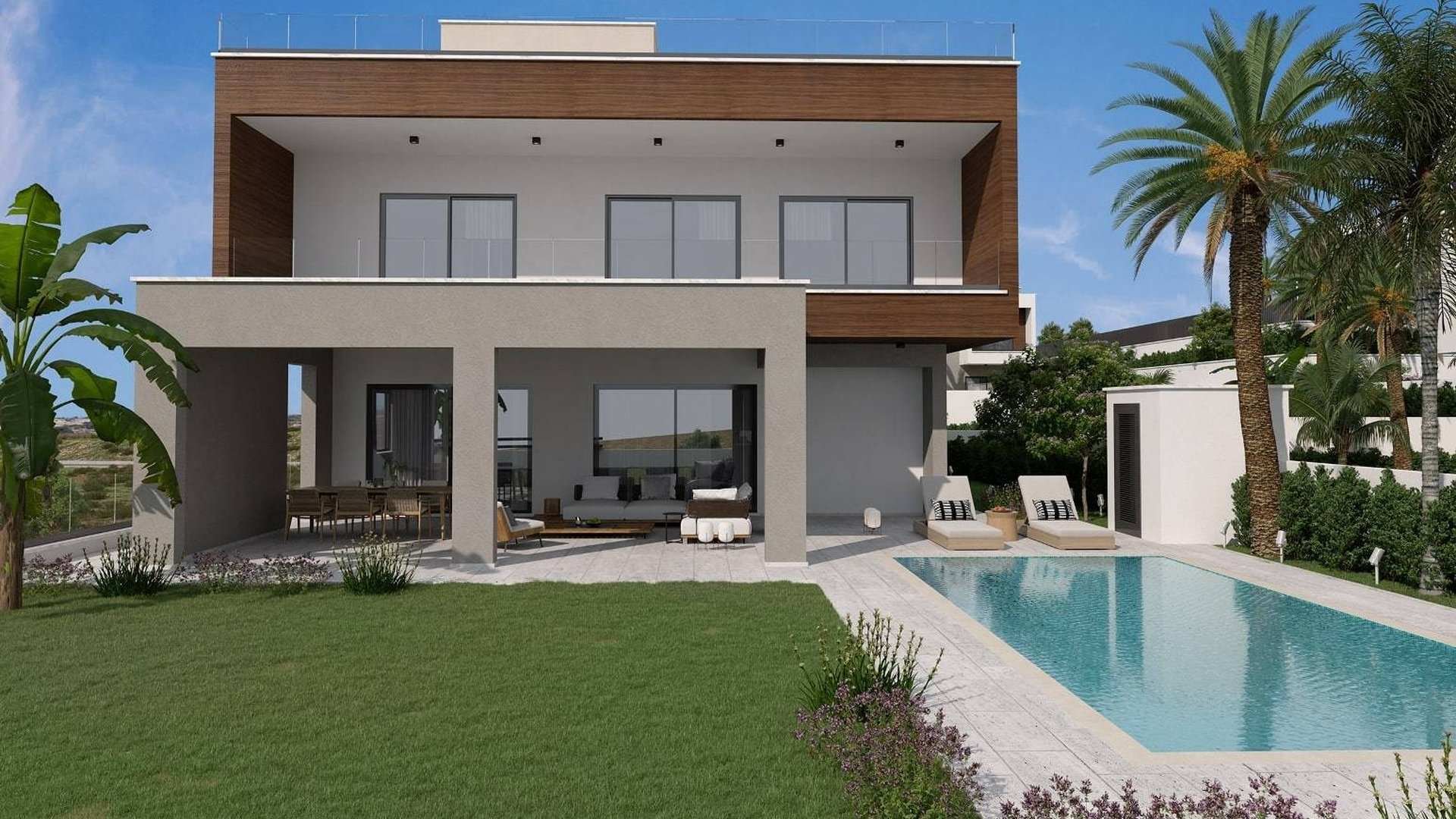 ELYSIAN VILLAS III en Mouttagiaka, Limassol, Chipre No. 8971