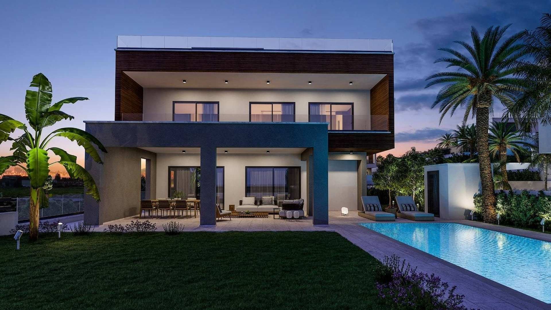 ELYSIAN VILLAS III en Mouttagiaka, Limassol, Chipre No. 8971