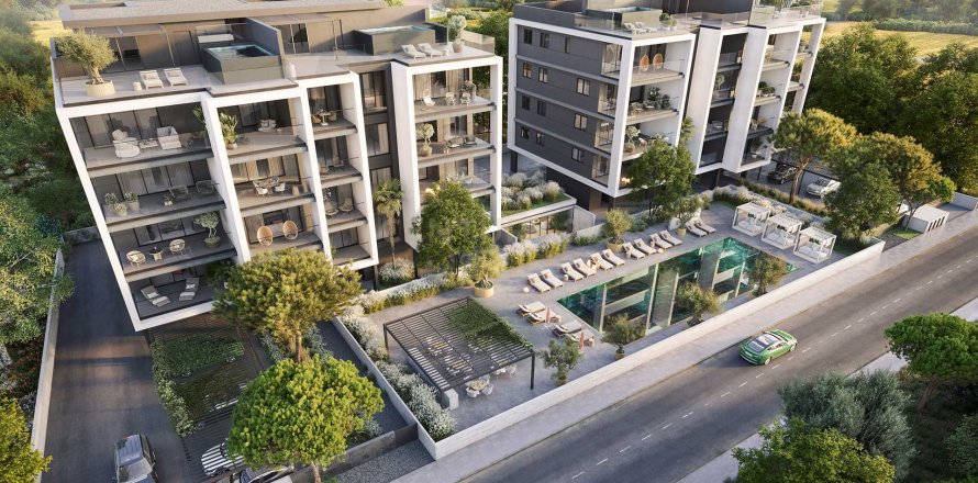 3 dormitorios Apartamento en Germasogeia, Limassol,  No. 56308