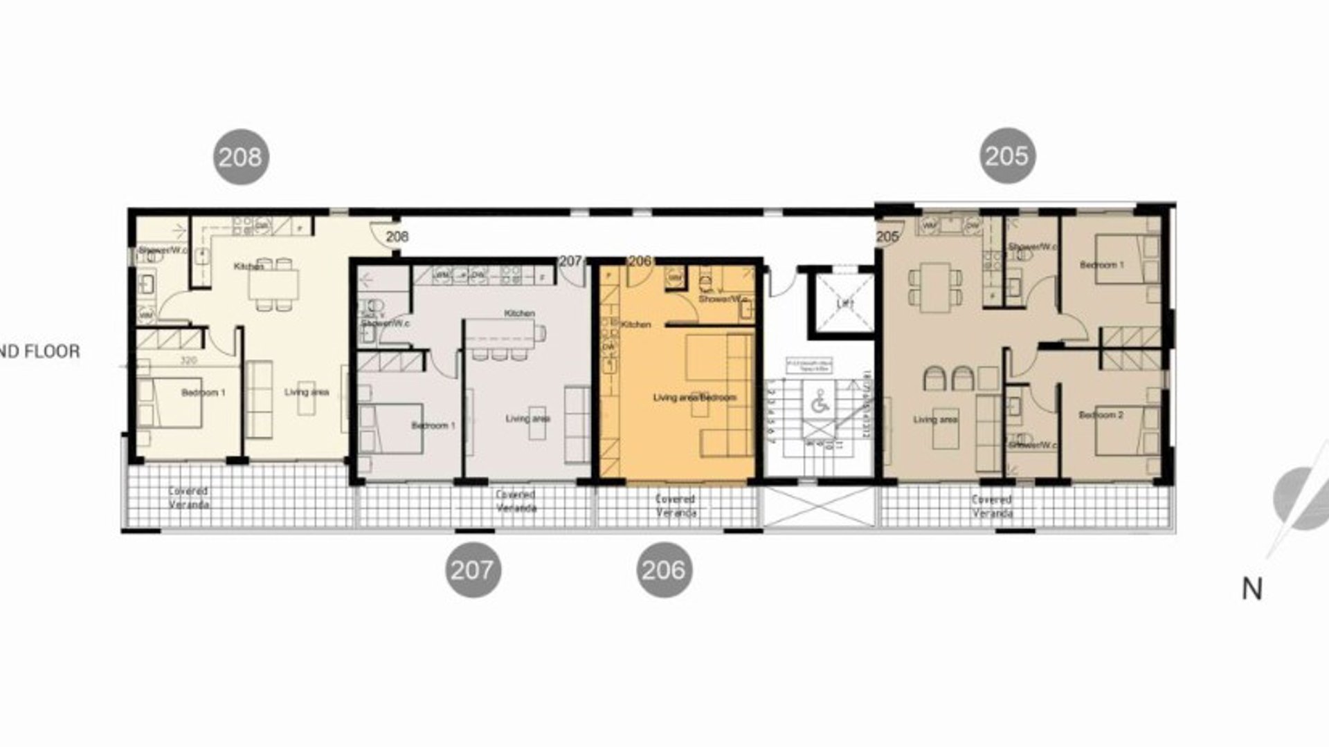 2 chambres Appartement à Paphos, Chypre No. 27186
