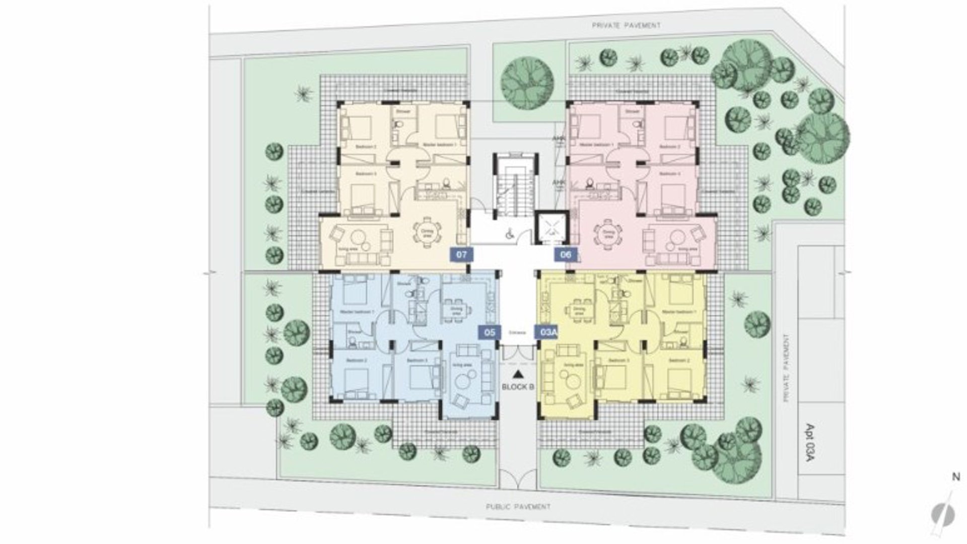 3 chambres Appartement à Kato Paphos, Paphos, Chypre No. 27189