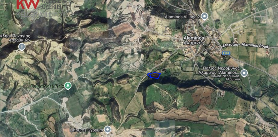 8696m2 Land in Alaminos, Larnaka, No. 40470