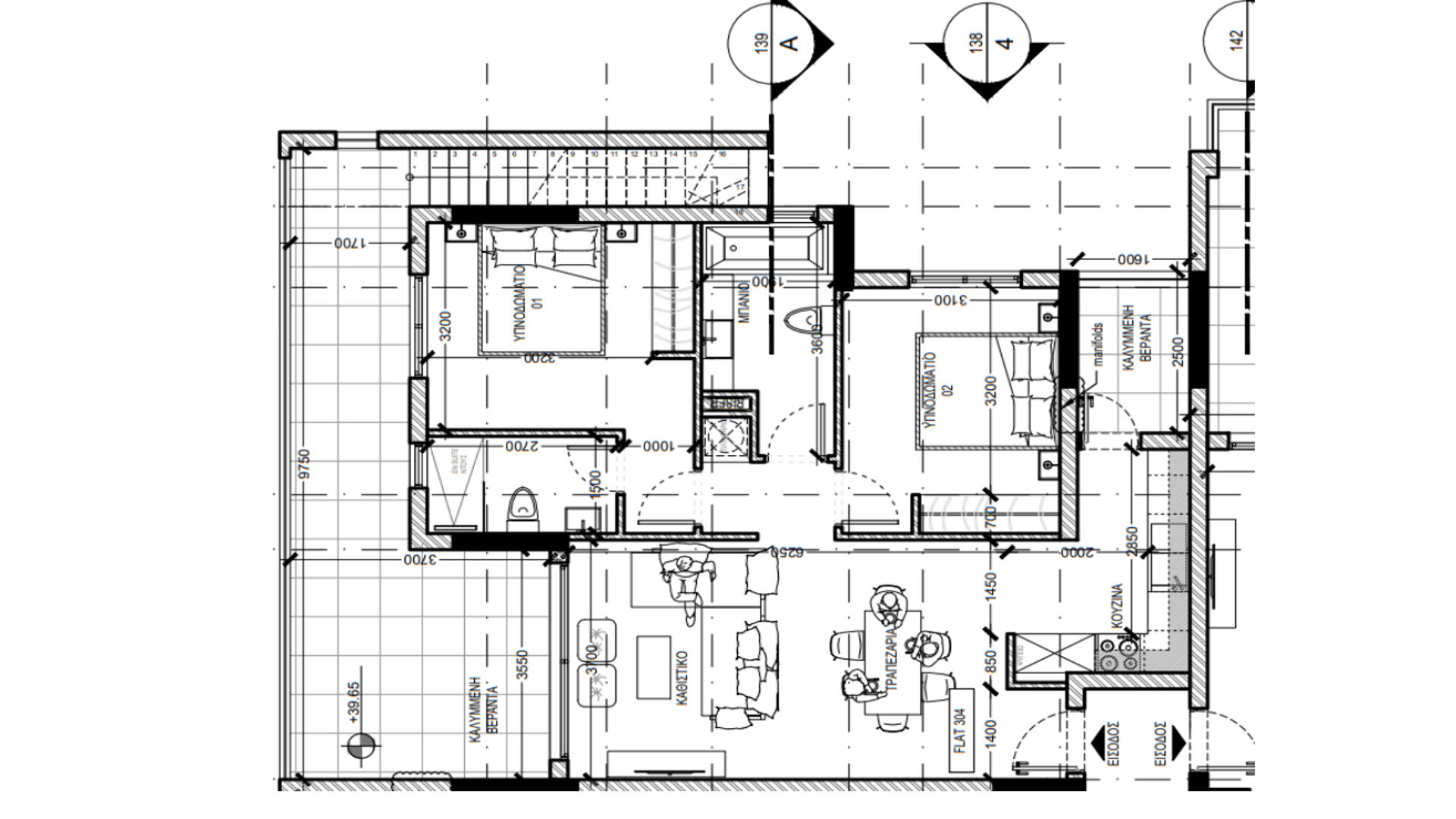 2 bedrooms Penthouse in Livadia, Larnaka, Cyprus No. 27313