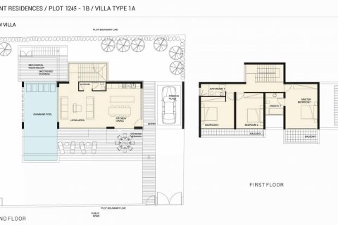 Villa floor plan «3BR-11», 3 bedrooms in Viewpoint Hills