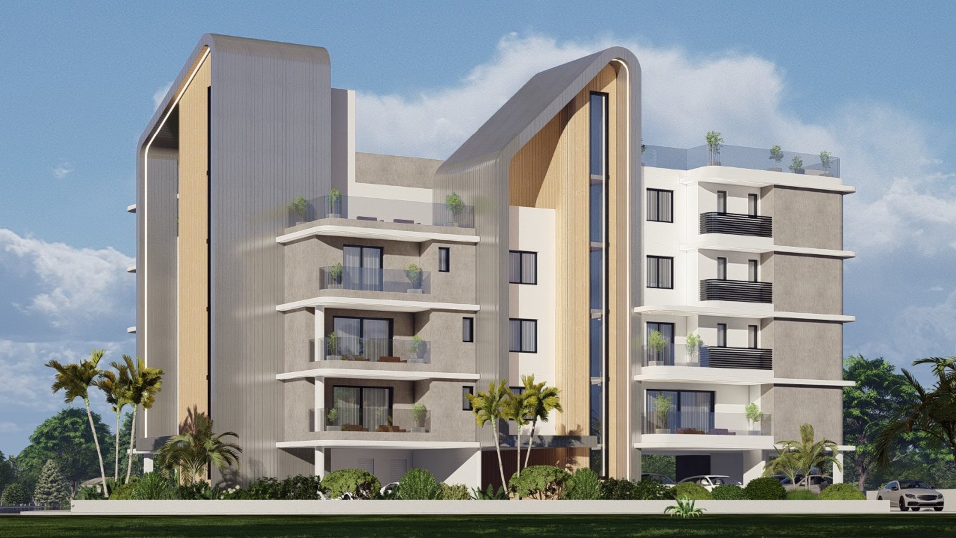 3 dormitorios Ático en Larnaca, Larnaka, Chipre No. 26502