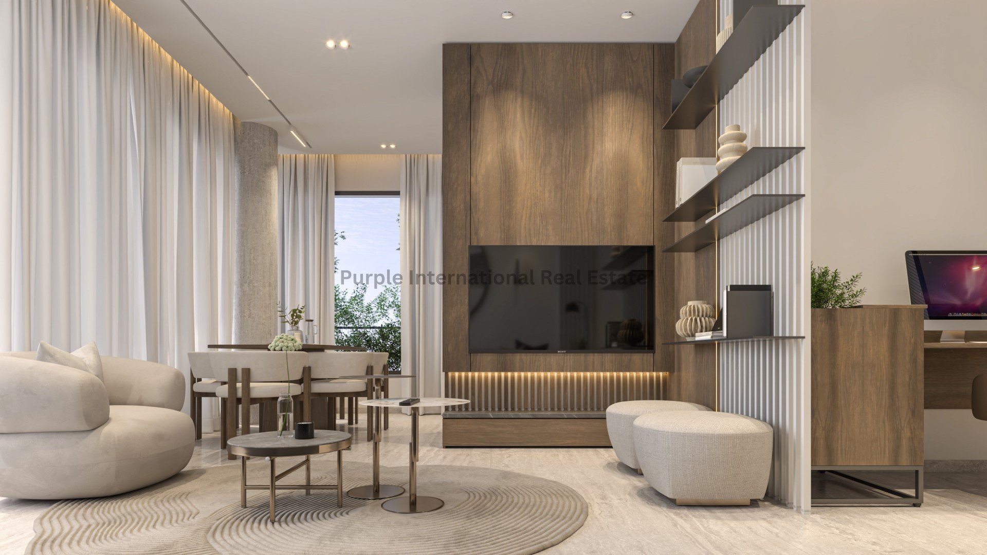 Квартира с 2 спальнями в Ларнака, Кипр № 51243