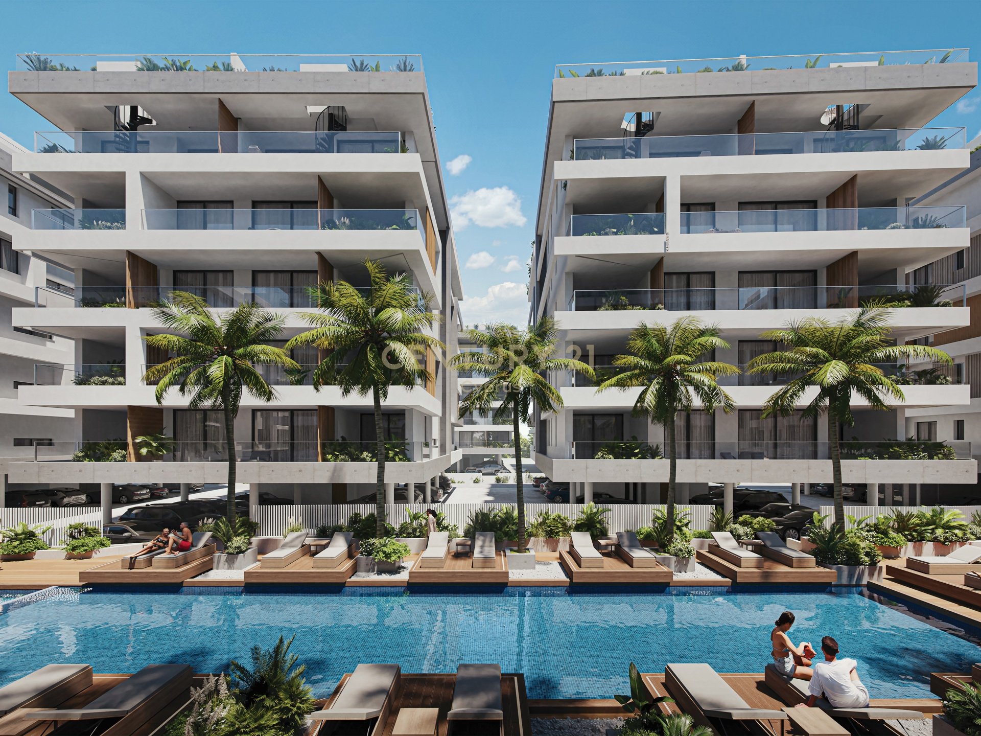 2 chambres Appartement à Livadia, Larnaka, Chypre No. 55759