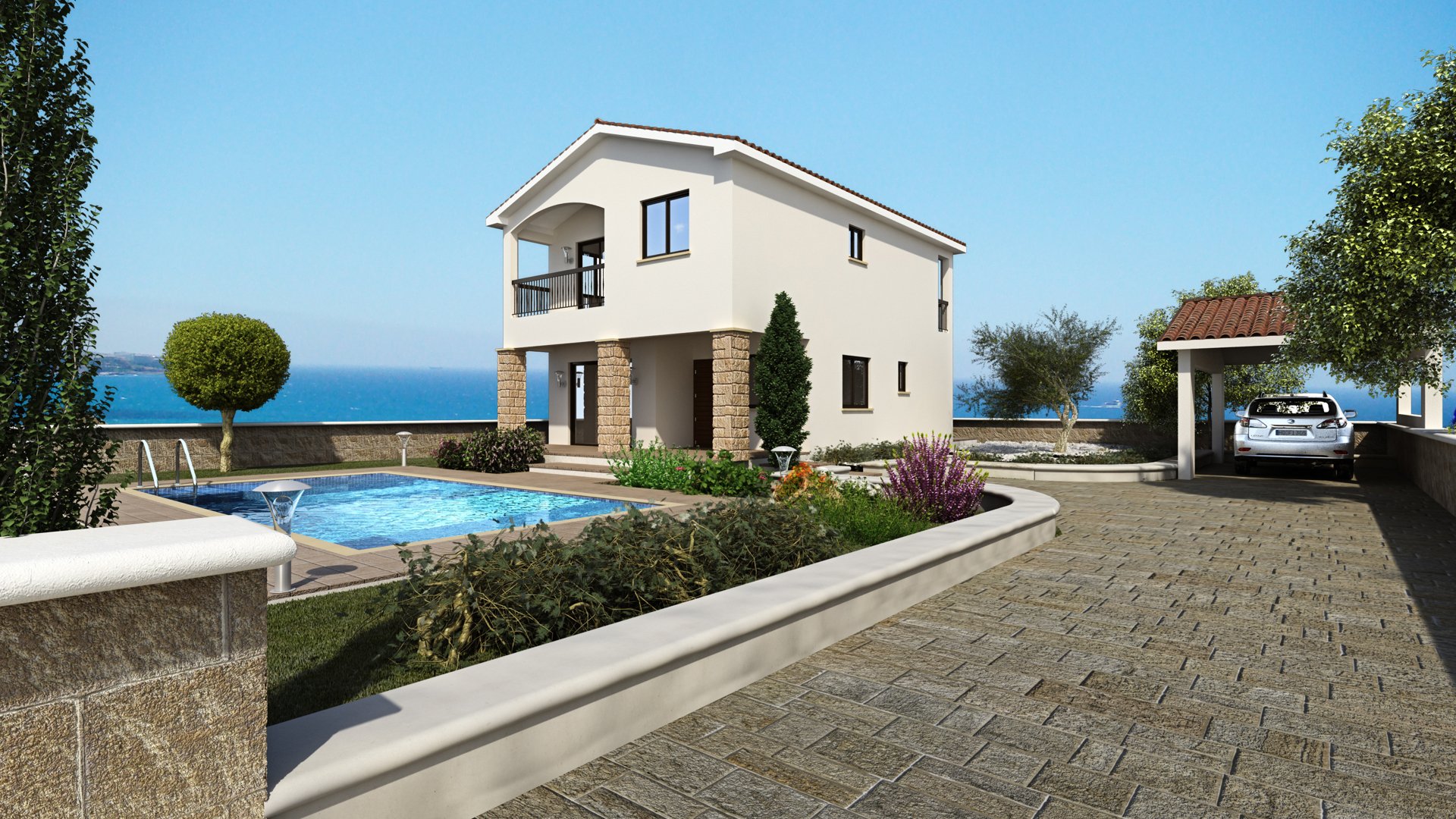 3 chambres Villa à Kouklia, Paphos, Chypre No. 32079