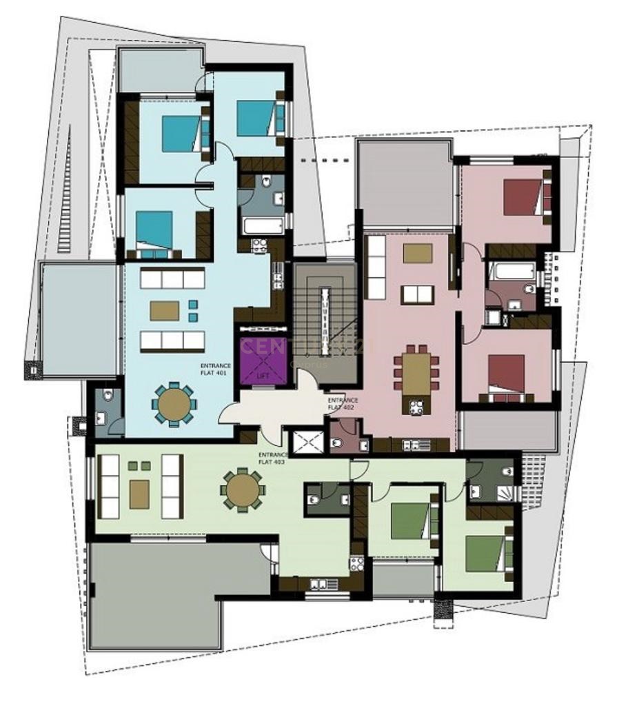 2 bedrooms Apartment in Germasogeia, Limassol, Cyprus No. 55300