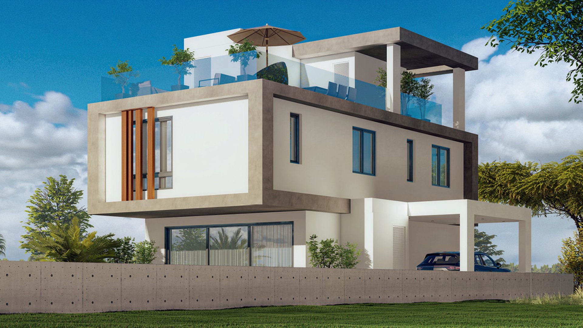 3 chambres Villa à Livadia, Larnaka, Chypre No. 26374