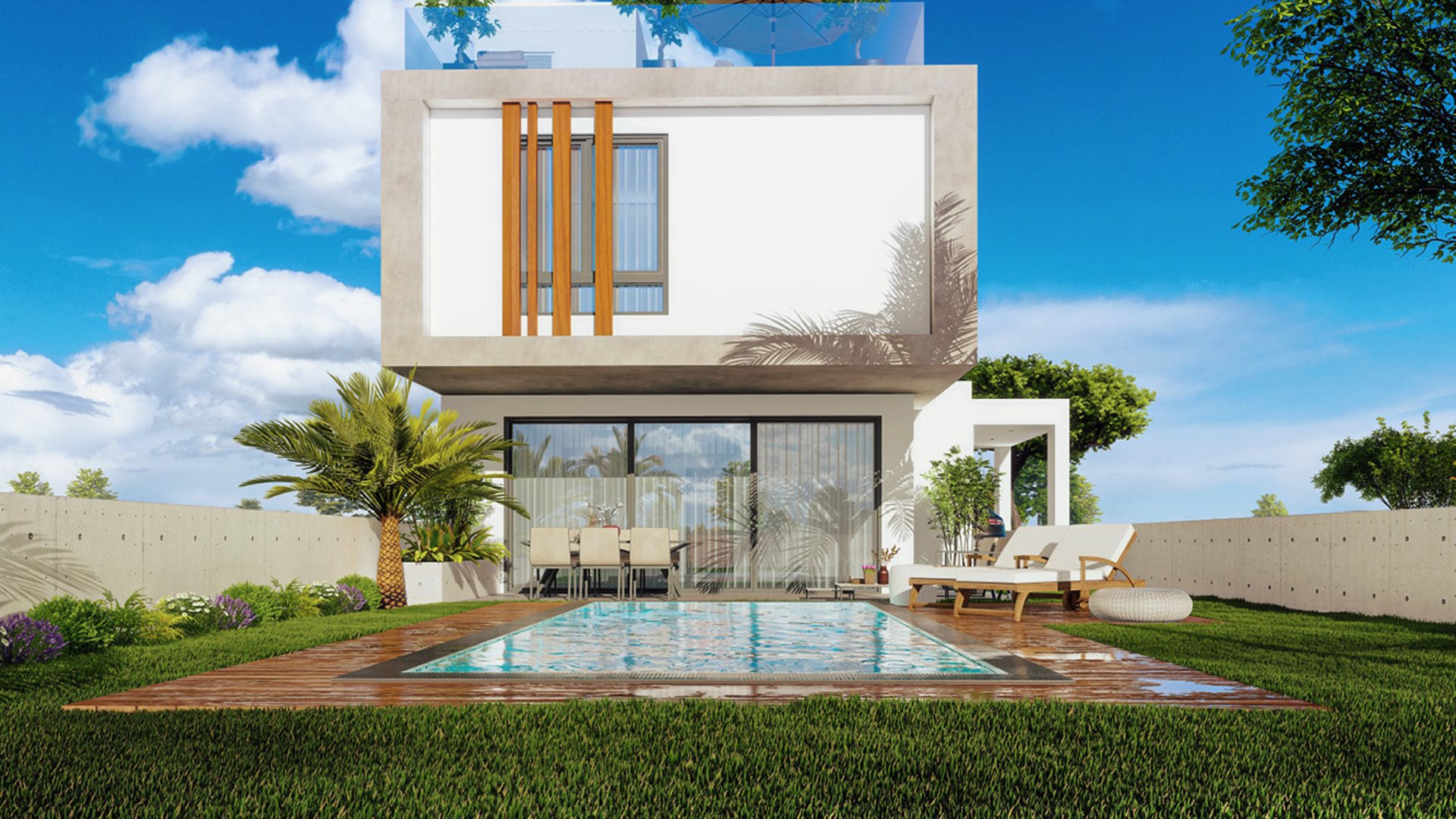 3 chambres Villa à Livadia, Larnaka, Chypre No. 26374
