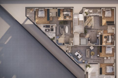 3 bedrooms Penthouse in Kato Polemidia, Limassol, Cyprus No. 26645