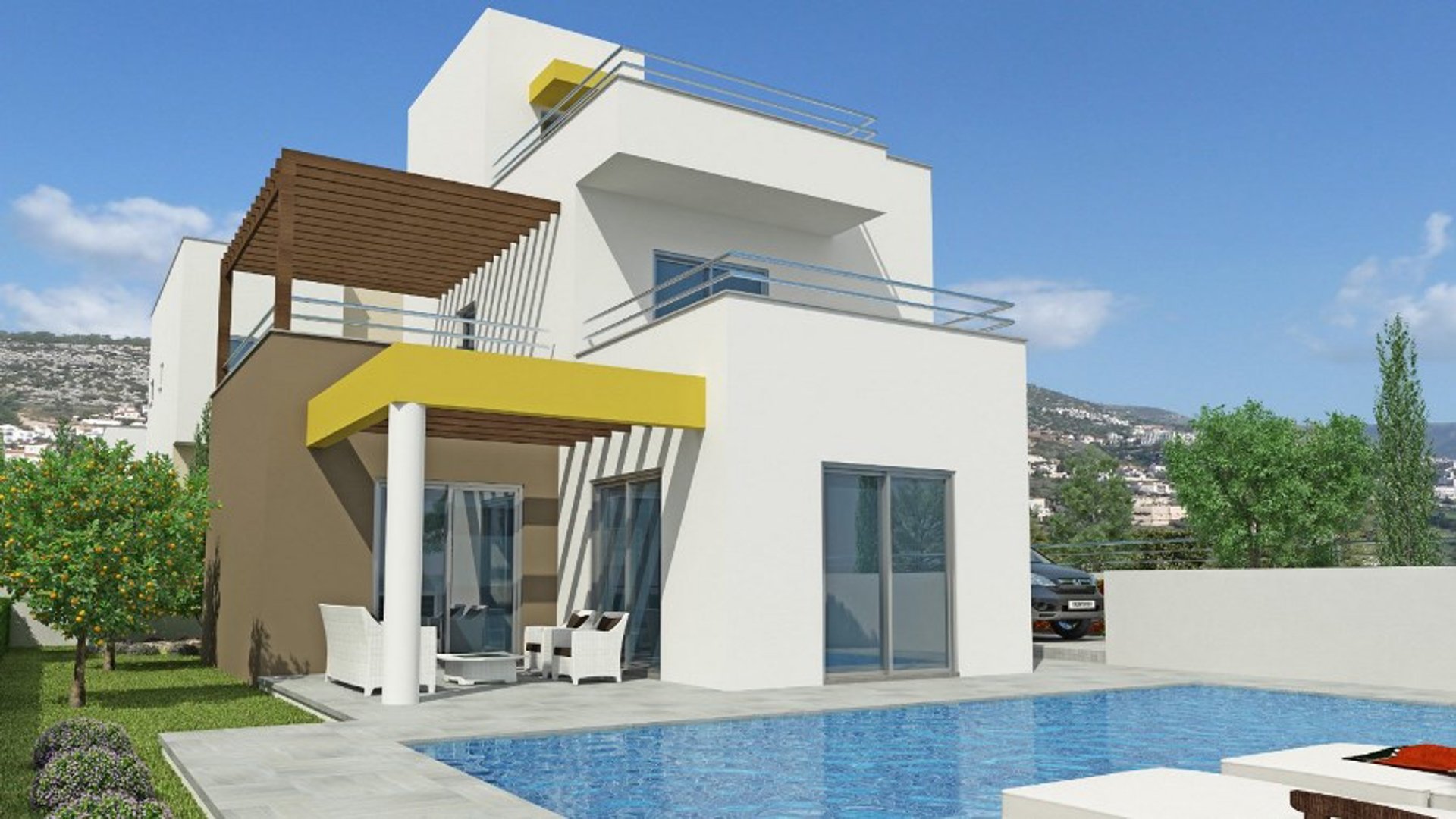 3 bedrooms Villa in Pegeia, Paphos, Cyprus No. 25733