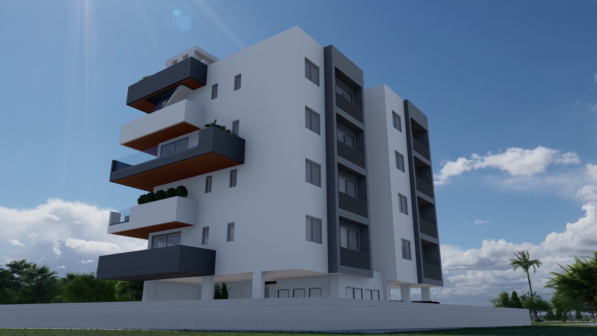 2 chambres Appartement à Larnaca, Larnaka, Chypre No. 26506