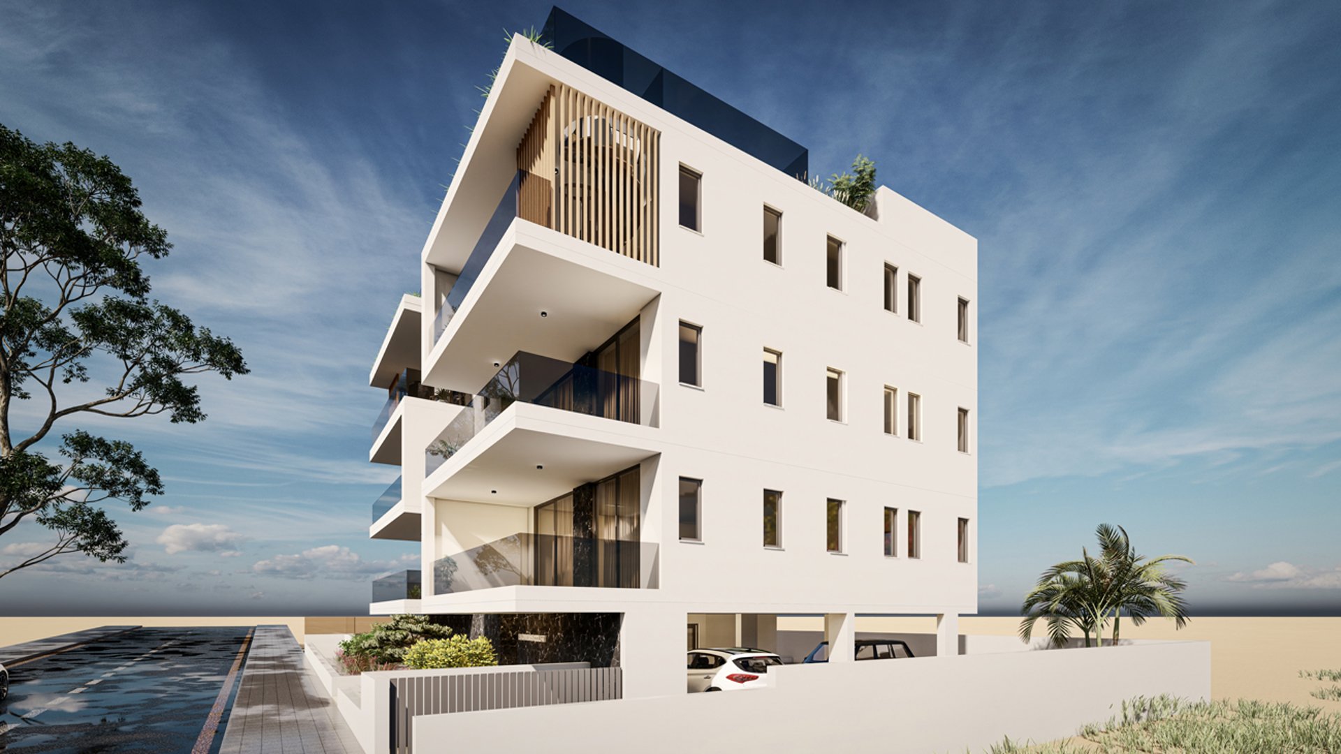 2 bedrooms Penthouse in Livadia, Larnaka, Cyprus No. 26508