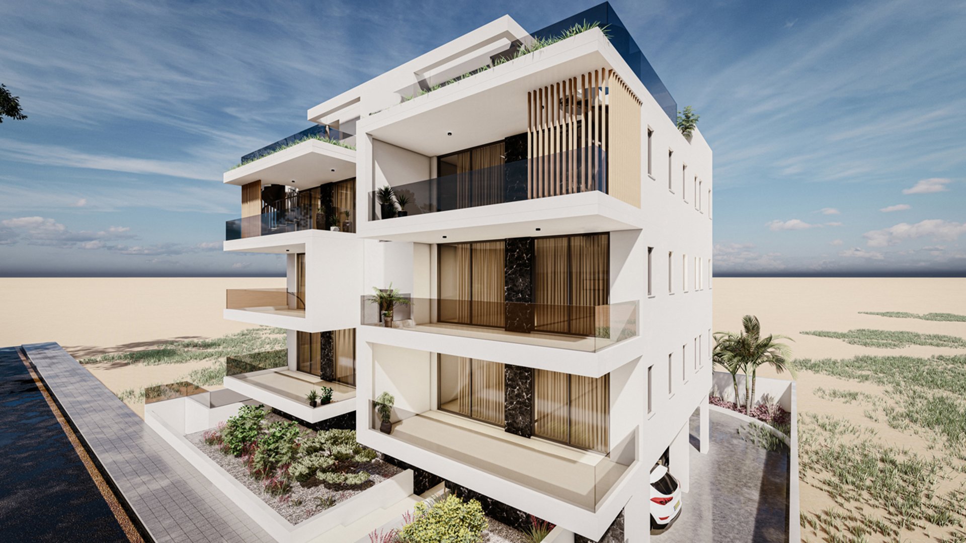2 bedrooms Penthouse in Livadia, Larnaka, Cyprus No. 26508