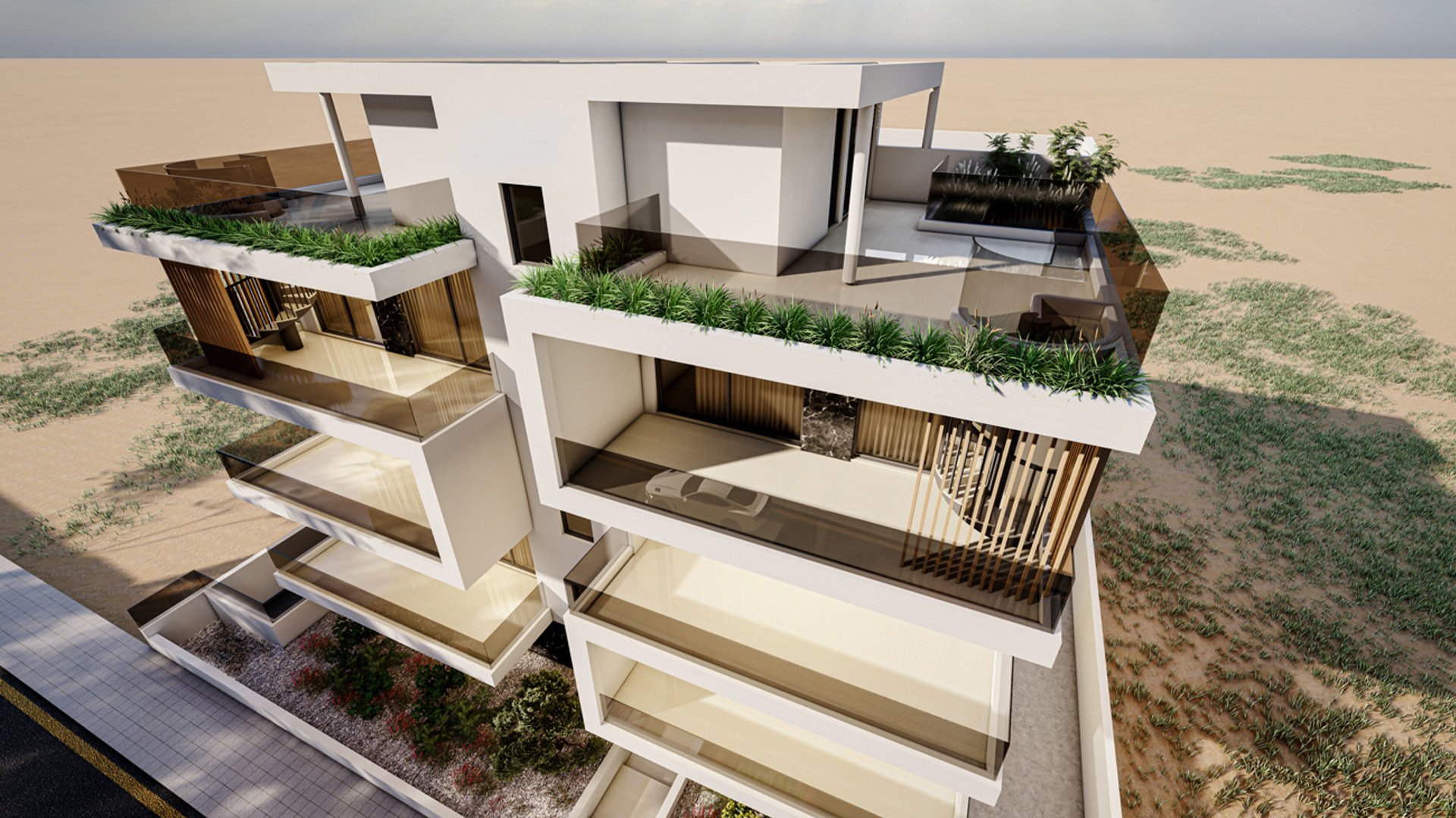 2 bedrooms Penthouse in Livadia, Larnaka, Cyprus No. 26508