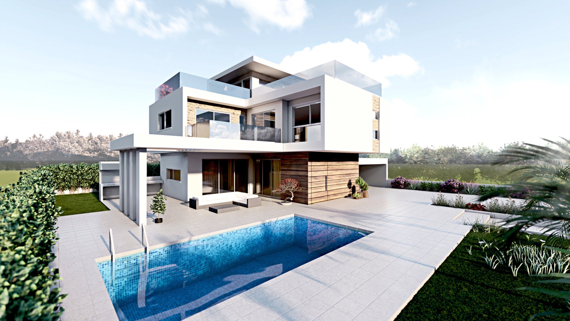 4 chambres Villa à Larnaca, Larnaka, Chypre No. 26509