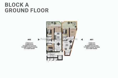 Квартира с 2 спальнями в Ливадия, Ларнака,  № 51153 8