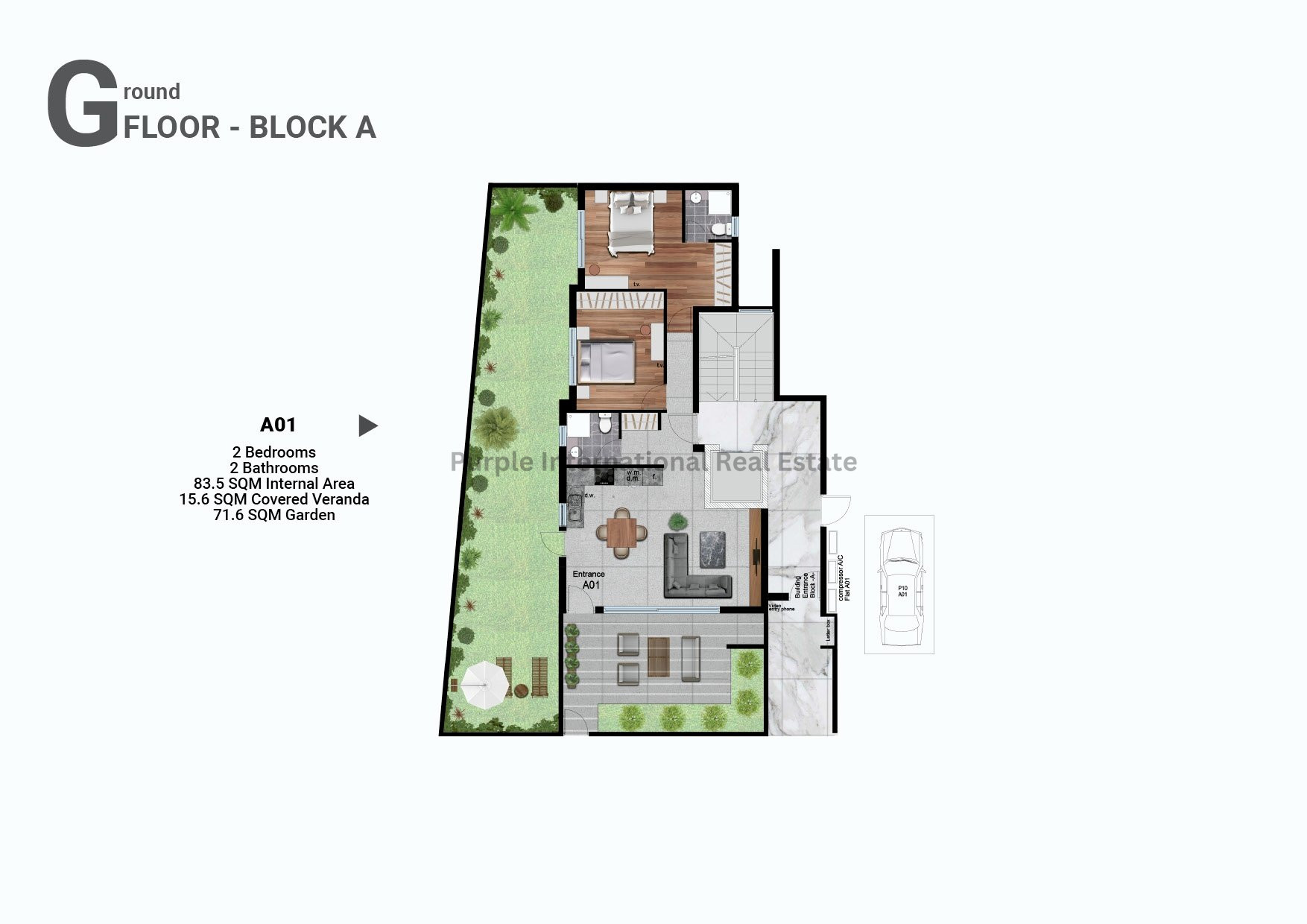 2 bedrooms Apartment in Livadia, Larnaka, Cyprus No. 51154