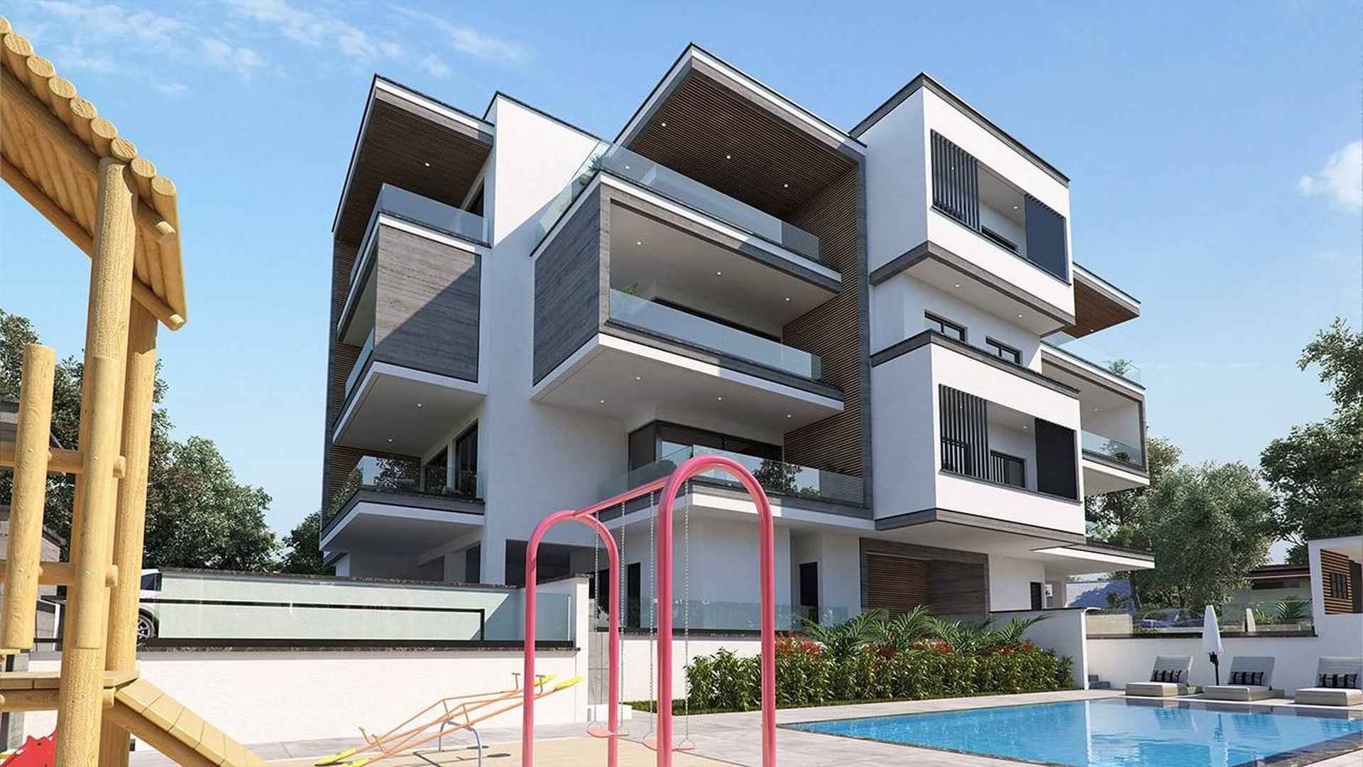 ALLEY RESIDENCE MODERN APARTMENTS in Germasogeia, Limassol, Cyprus No. 8953