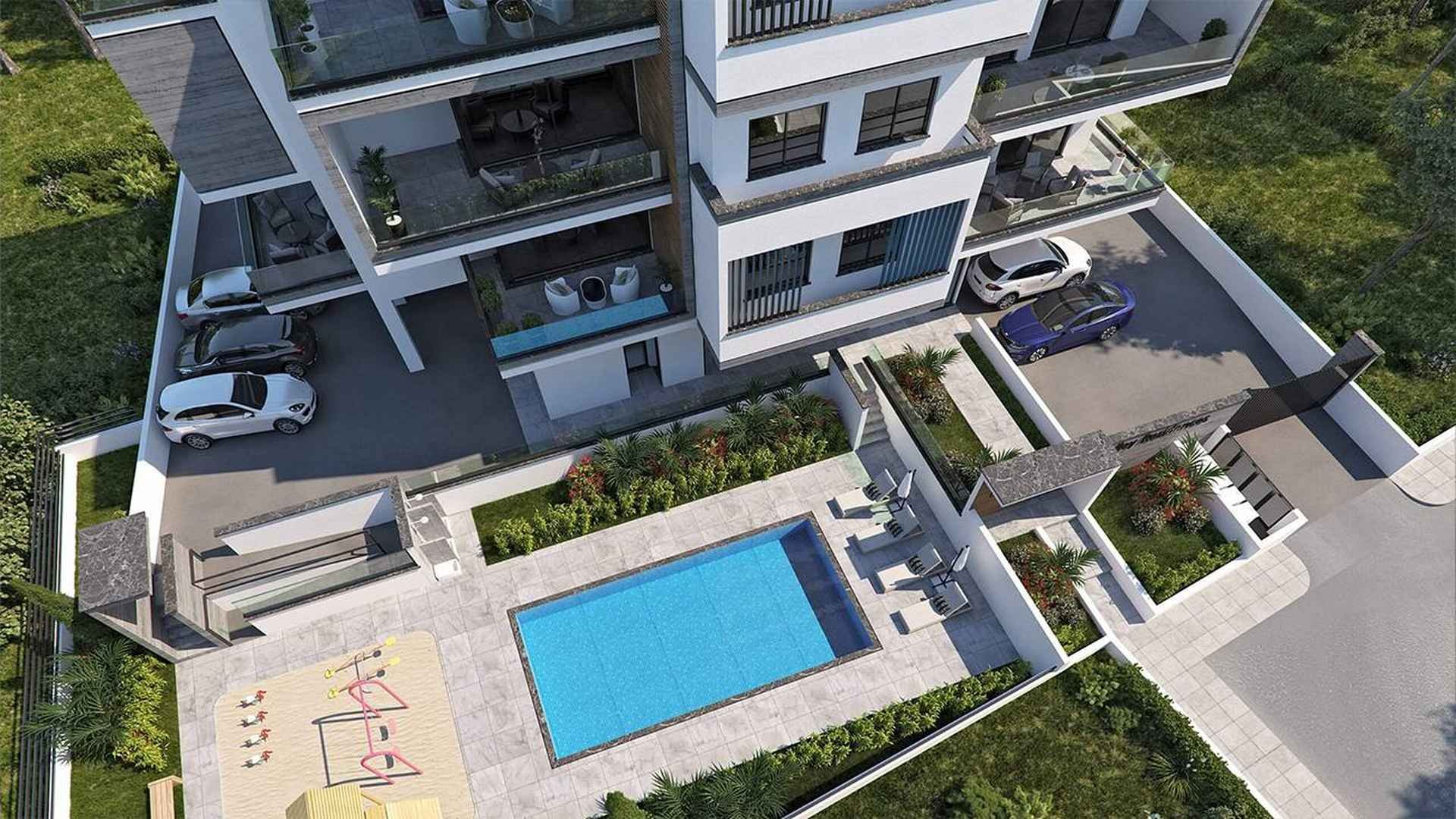 ALLEY RESIDENCE MODERN APARTMENTS in Germasogeia, Limassol, Cyprus No. 8953