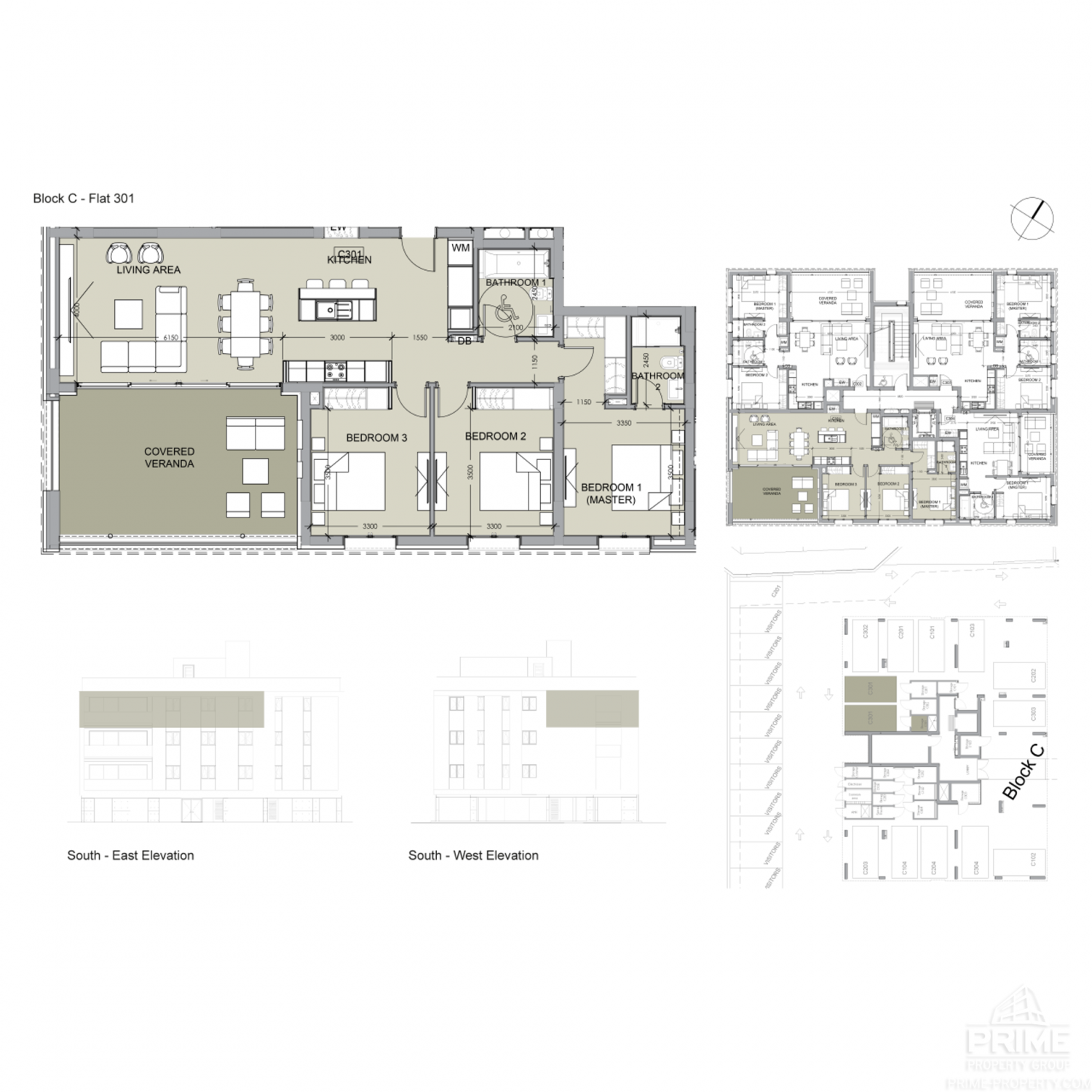 3 bedrooms Apartment in Kato Polemidia, Limassol, Cyprus No. 24267
