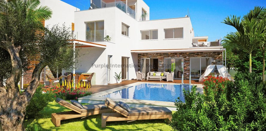 4 bedrooms Villa in Geroskípou, Paphos, No. 56627