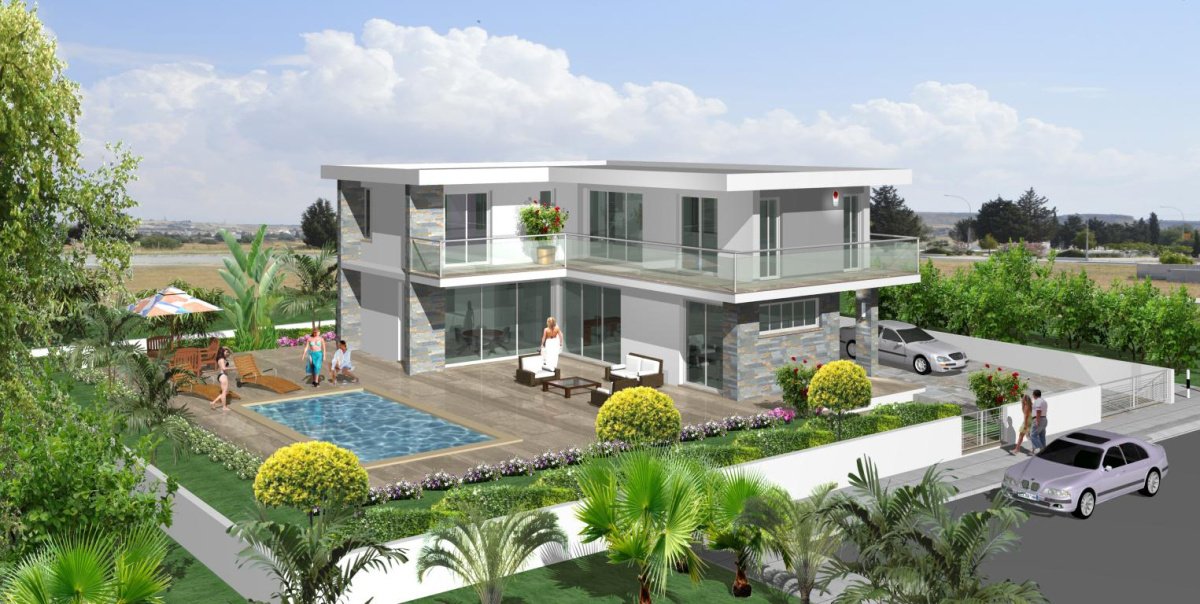 4 bedrooms Villa in Larnaca, Larnaka, Cyprus No. 38667