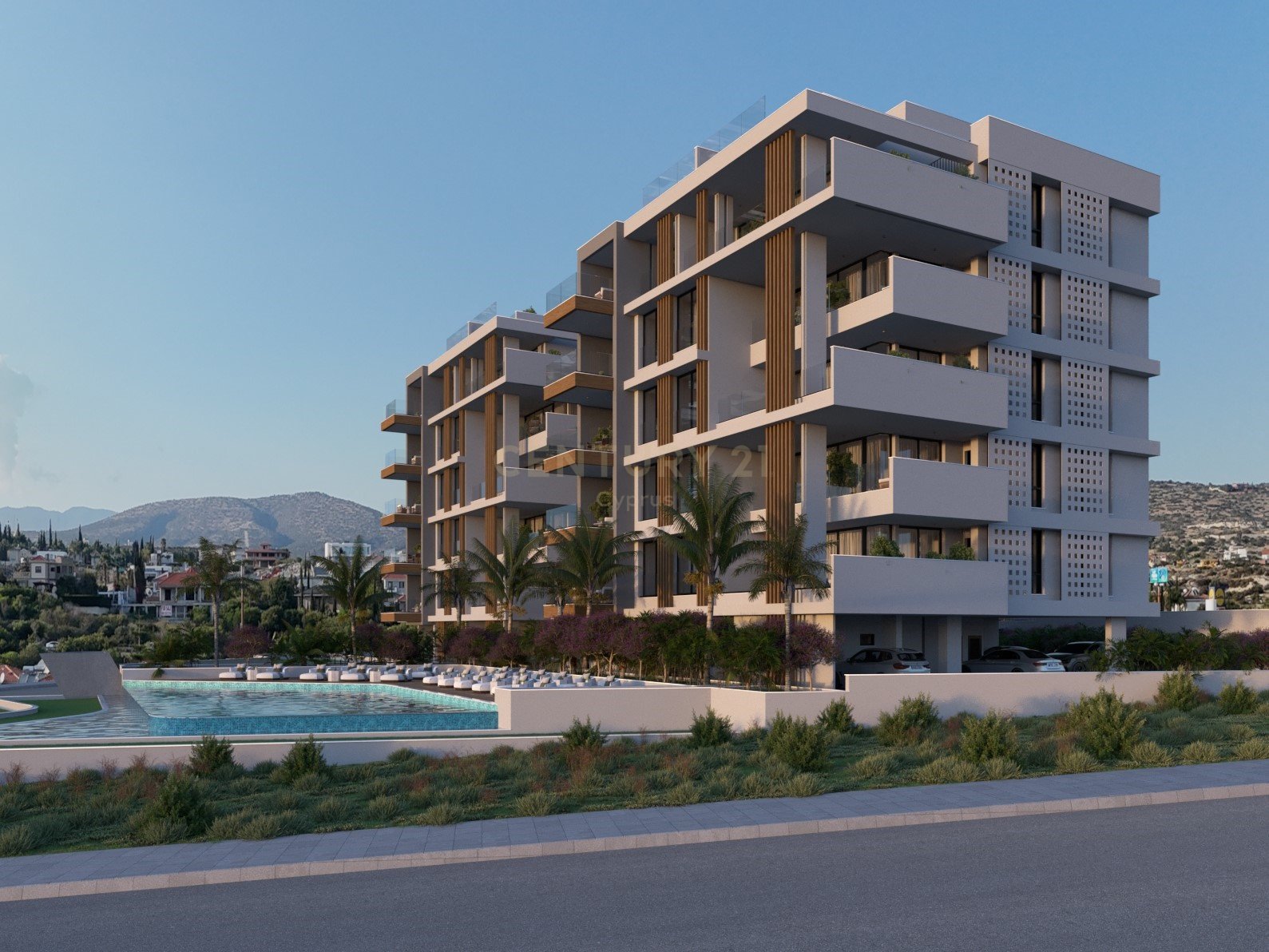 2 bedrooms Apartment in Mouttagiaka, Limassol, Cyprus No. 55216