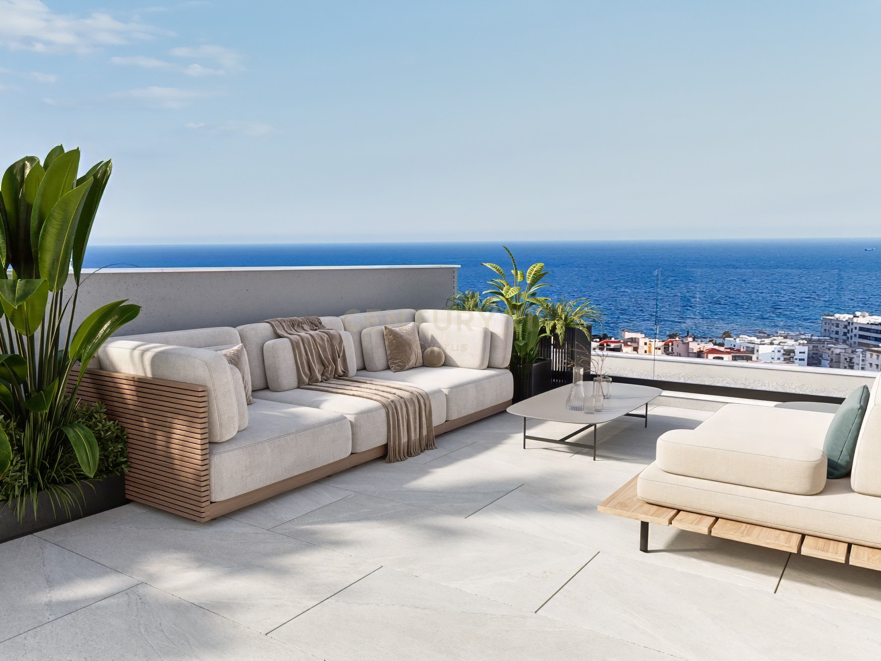 3 chambres Penthouse à Mouttagiaka, Limassol, Chypre No. 55217