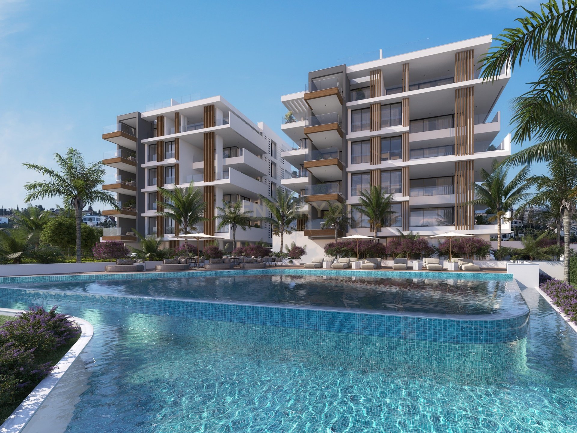 3 chambres Penthouse à Mouttagiaka, Limassol, Chypre No. 55217