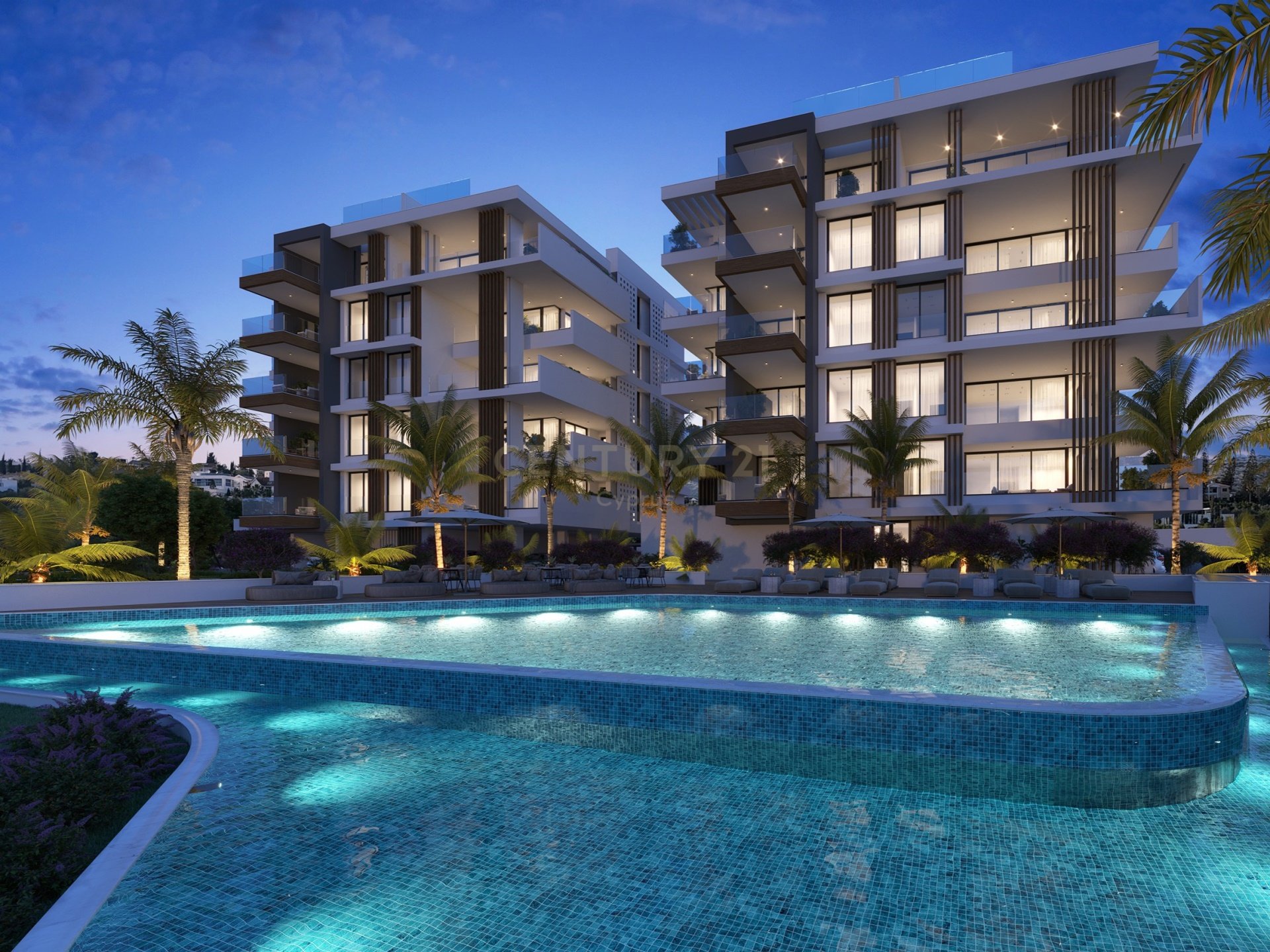 3 chambres Penthouse à Mouttagiaka, Limassol, Chypre No. 55217
