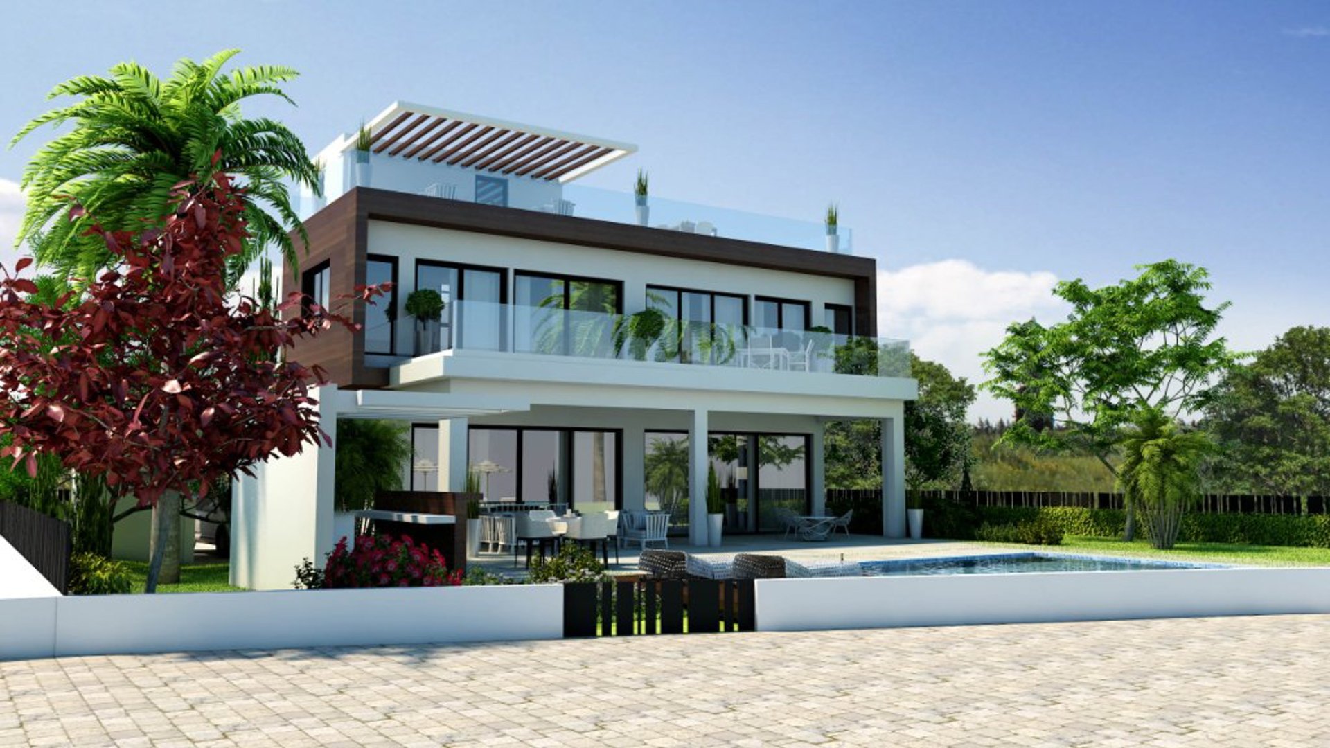 4 chambres Villa à Larnaca, Larnaka, Chypre No. 26562