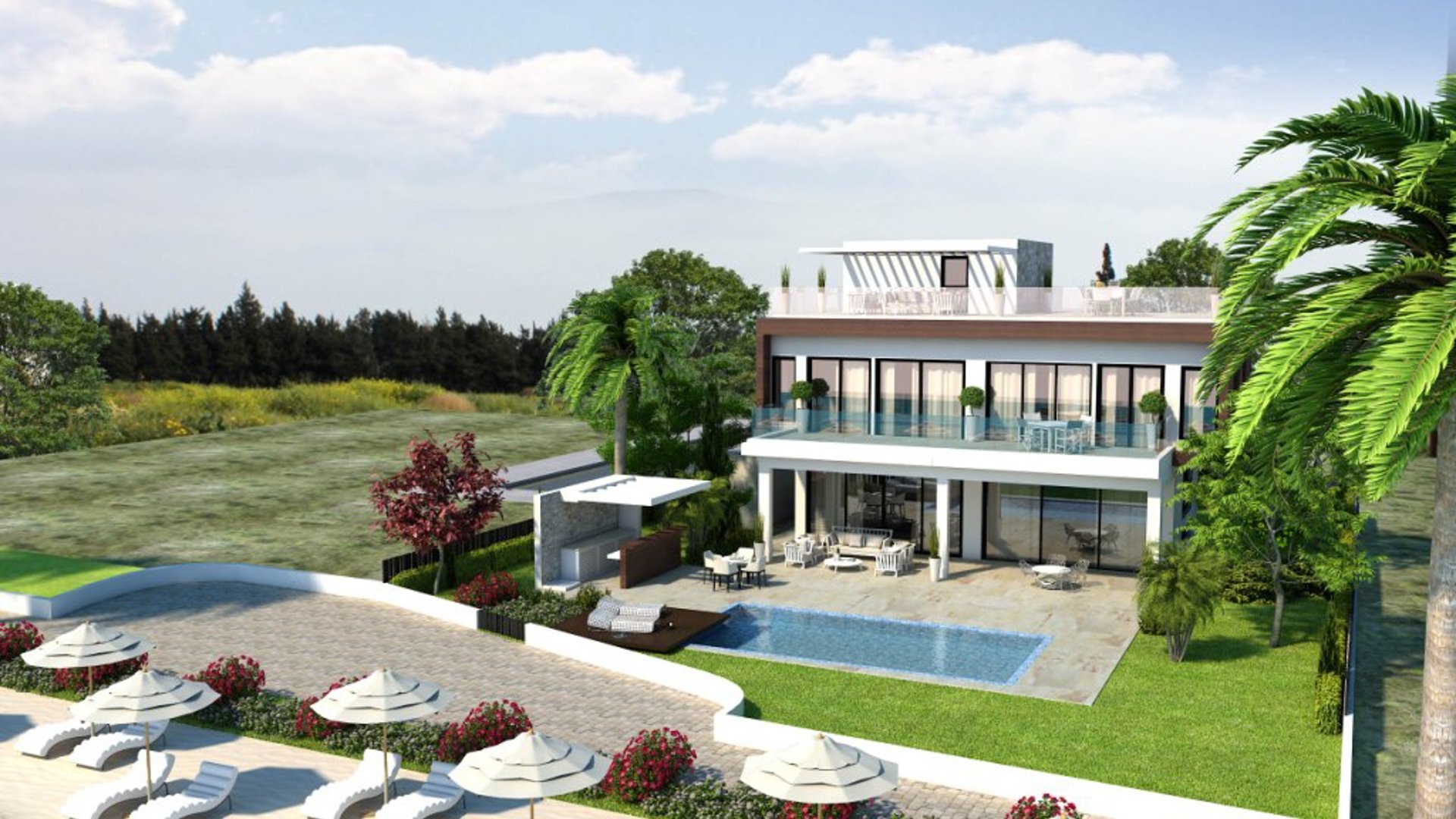 4 chambres Villa à Larnaca, Larnaka, Chypre No. 26562