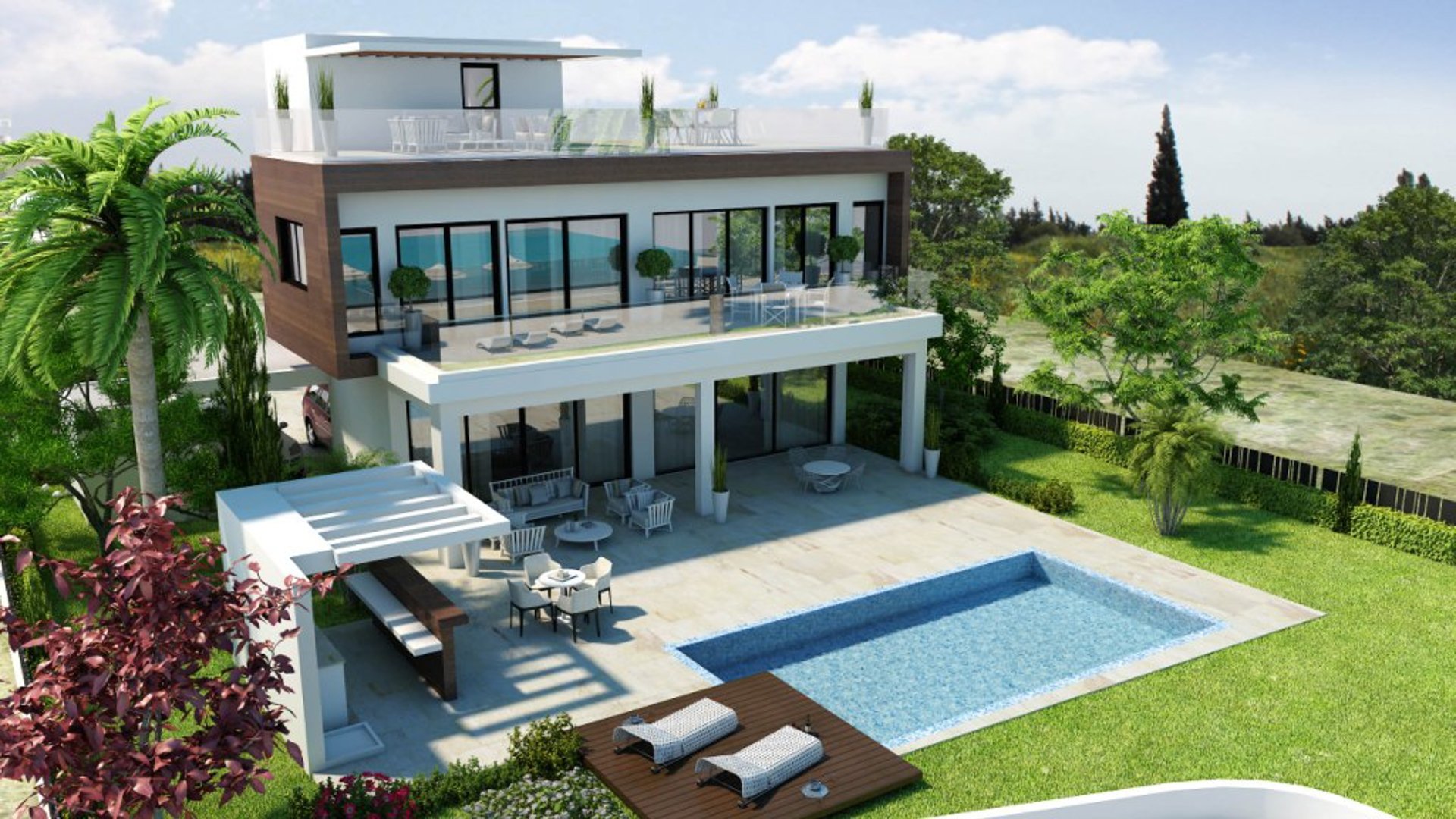 4 chambres Villa à Larnaca, Larnaka, Chypre No. 26562