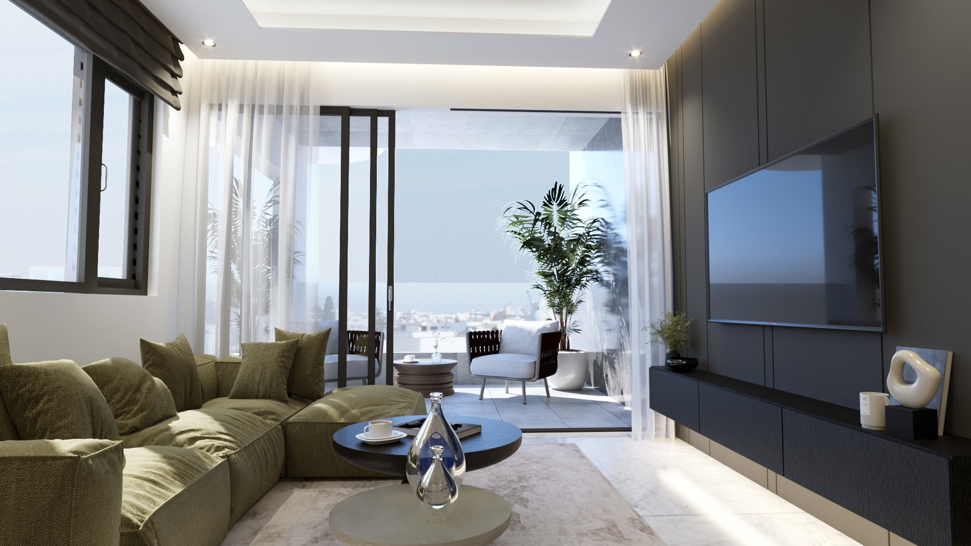 2 chambres Appartement à Larnaca, Larnaka, Chypre No. 26561