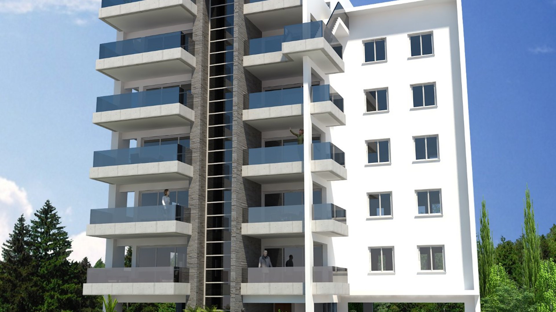 2 chambres Appartement à Larnaca, Larnaka, Chypre No. 26561