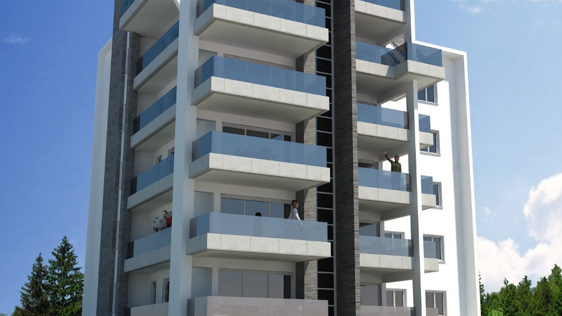 2 chambres Appartement à Larnaca, Larnaka, Chypre No. 26561
