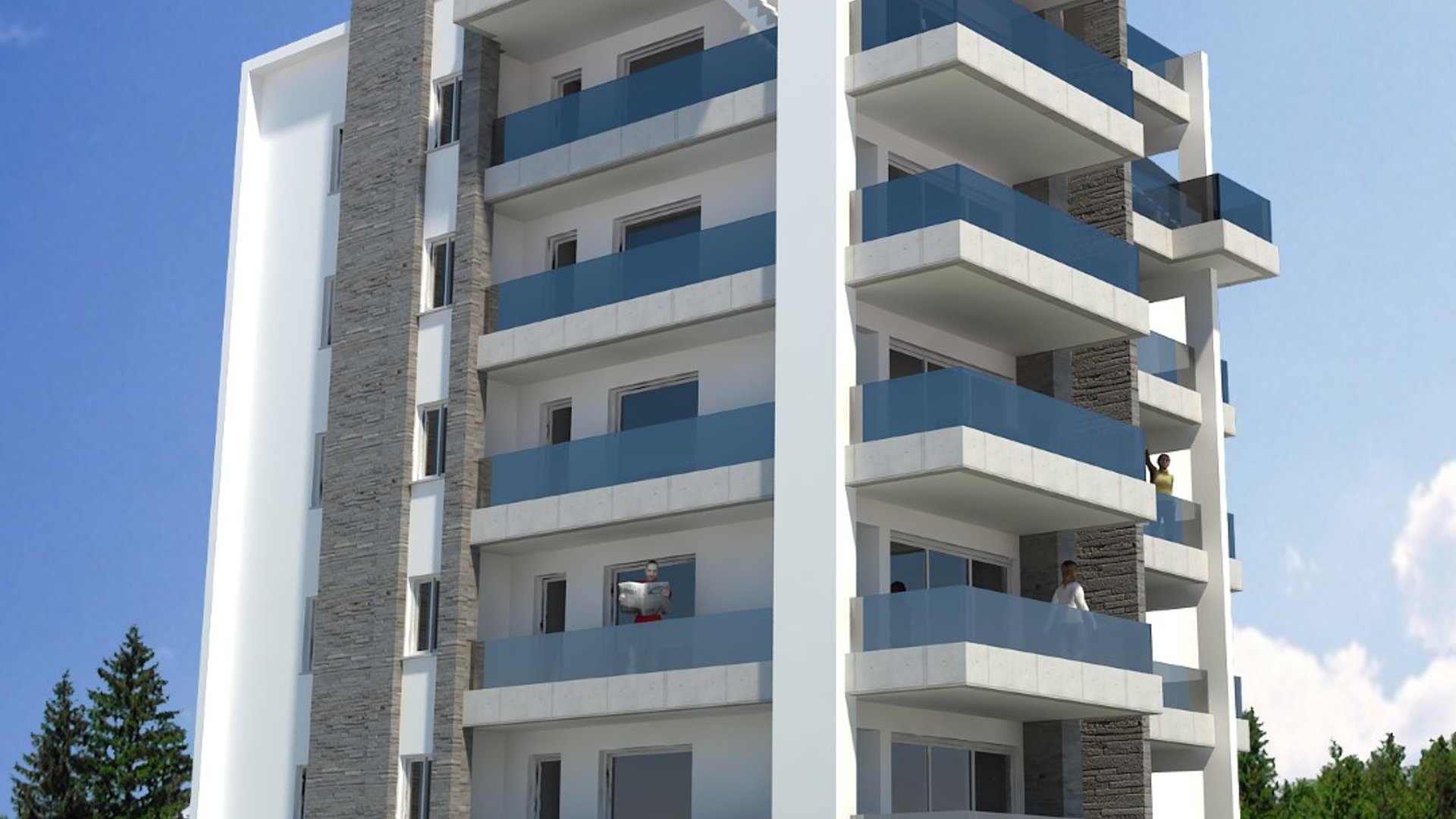 2 chambres Appartement à Larnaca, Larnaka, Chypre No. 26561