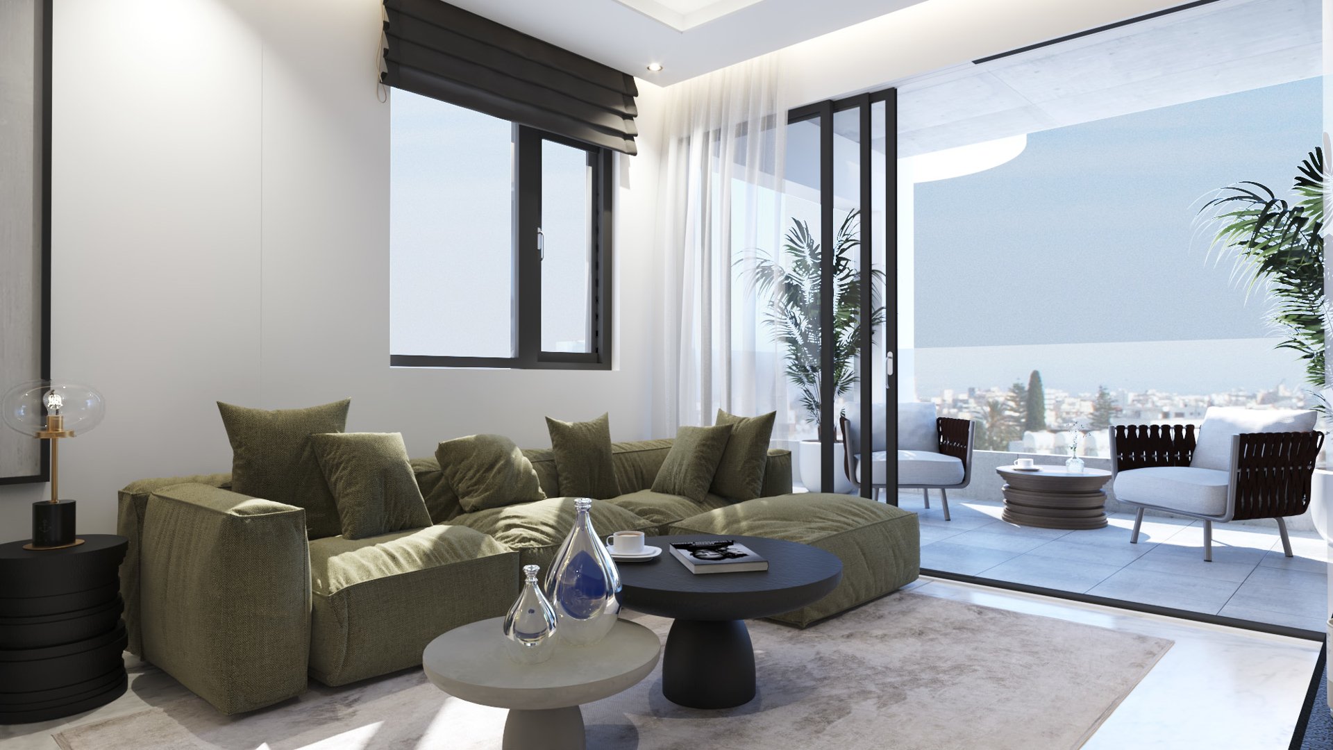 2 chambres Appartement à Larnaca, Larnaka, Chypre No. 26561