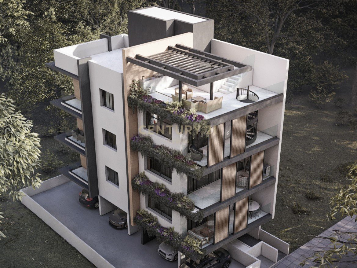 Пентхаус с 2 спальнями в Меса Гитонья, Лимасол, Кипр № 53845