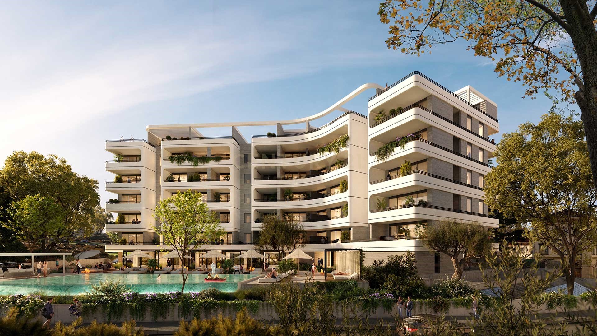 3 bedrooms Apartment in Agios Tychonas, Limassol, Cyprus No. 56196
