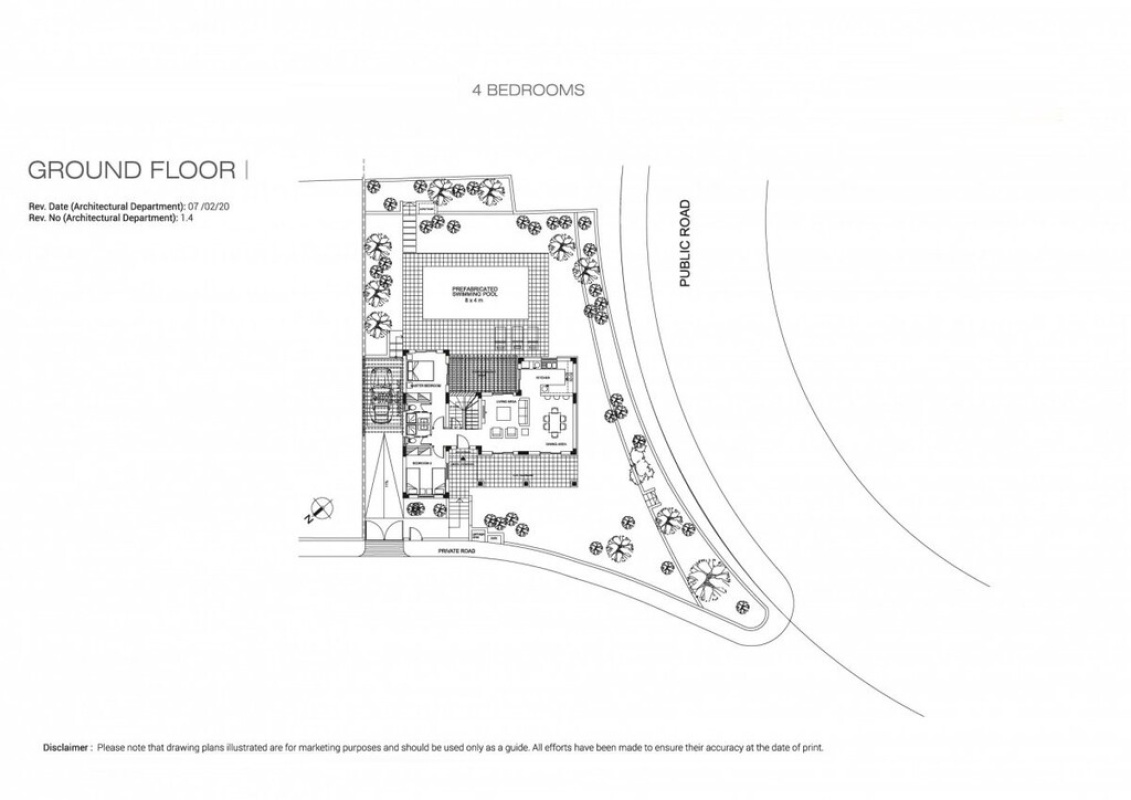 4 bedrooms Villa in Paphos, Cyprus No. 38140
