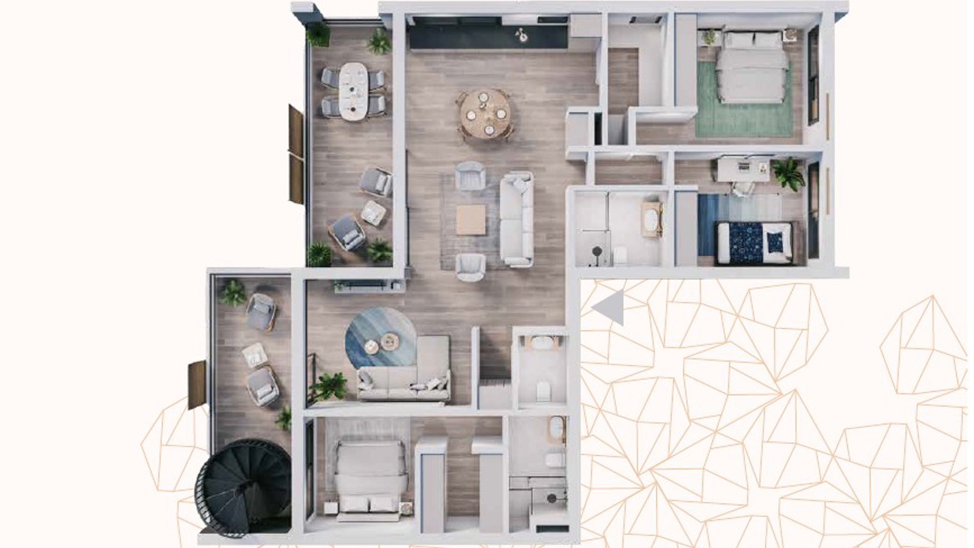 2 chambres Appartement à Zakaki, Limassol, Chypre No. 29047