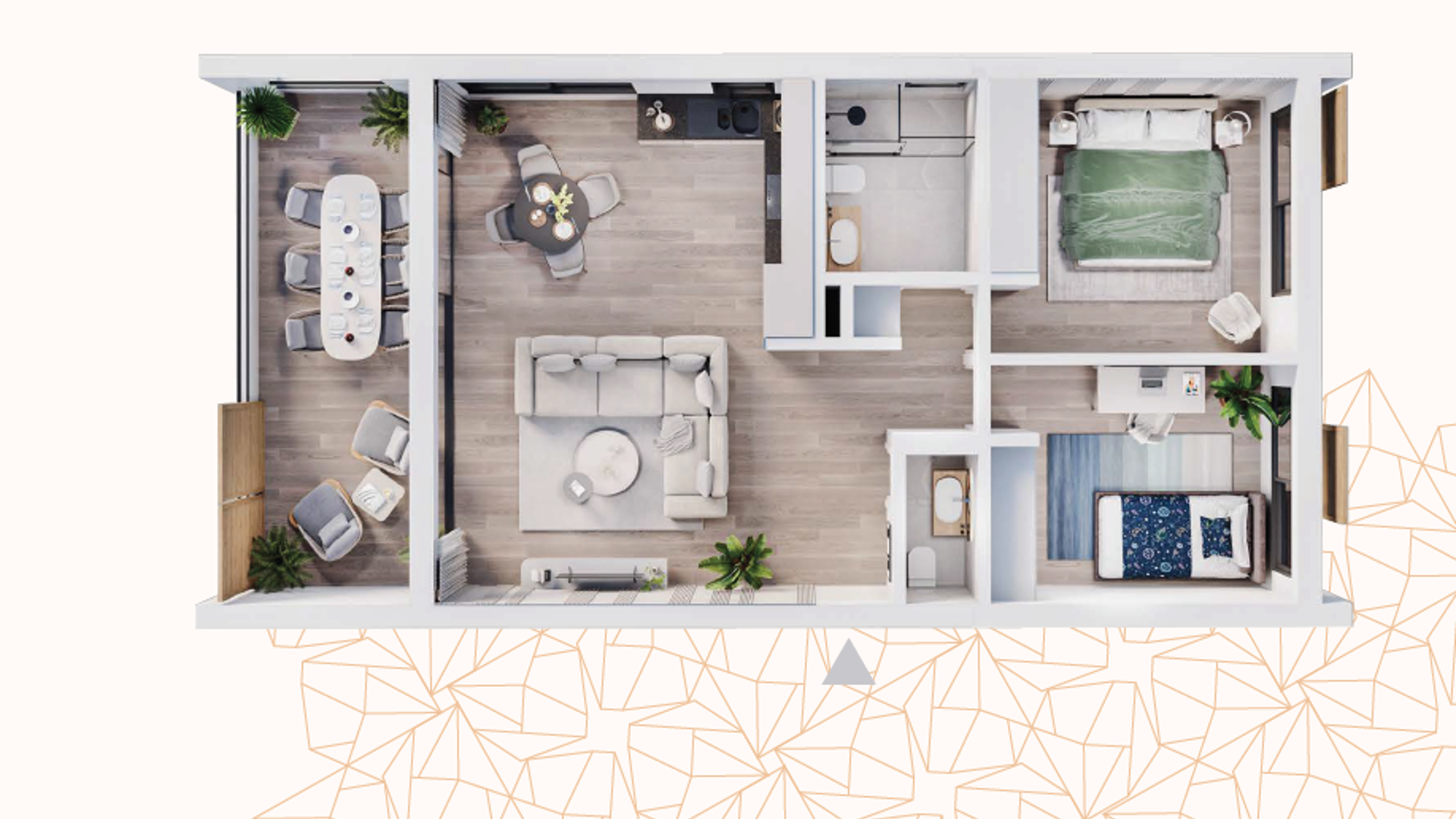2 chambres Appartement à Zakaki, Limassol, Chypre No. 29047