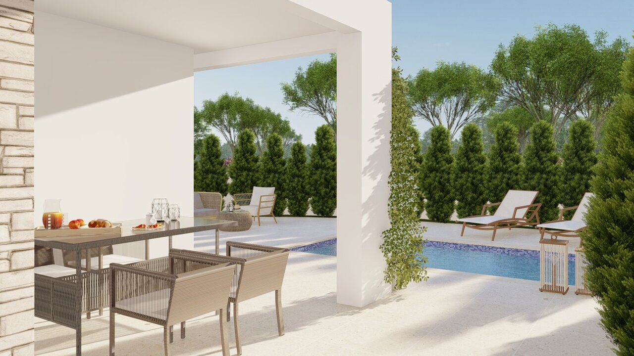 3 dormitorios Villa en Golden View Pegeia, Paphos, Chipre No. 22297