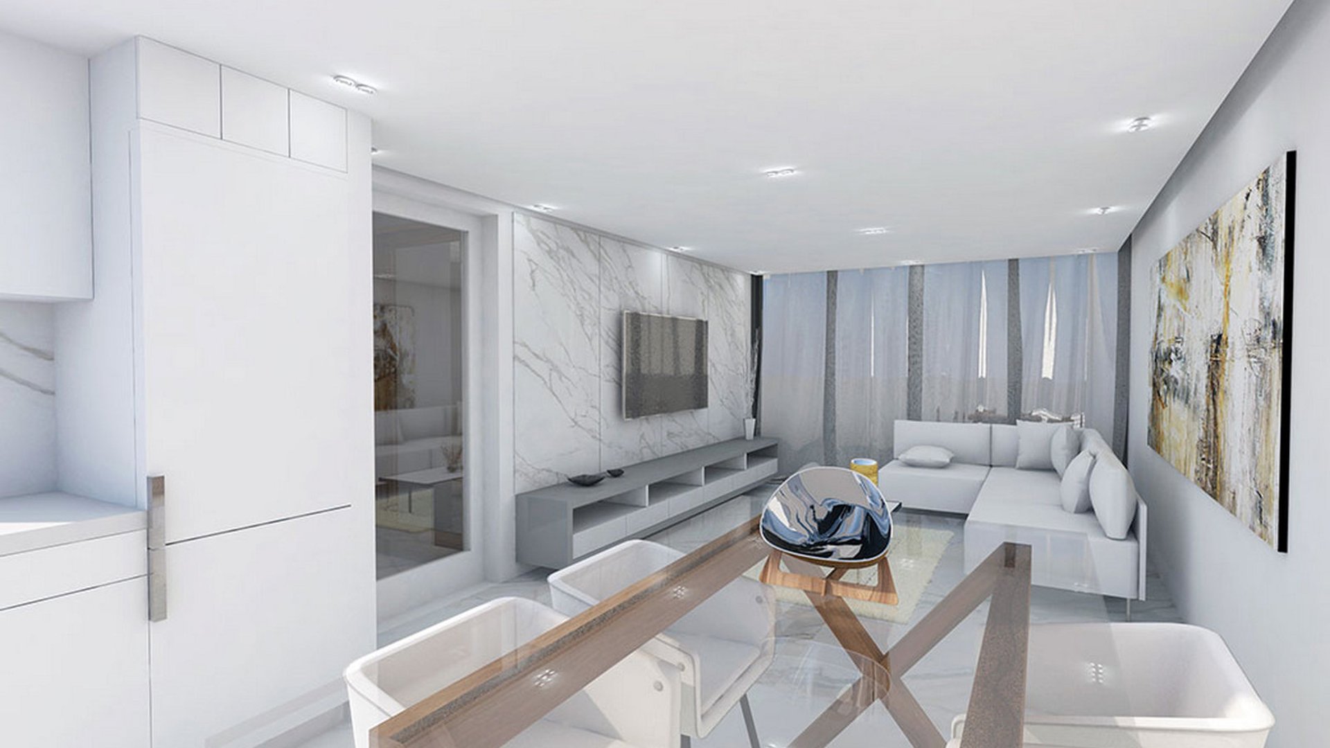 1 chambre Appartement à Larnaca, Larnaka, Chypre No. 26615