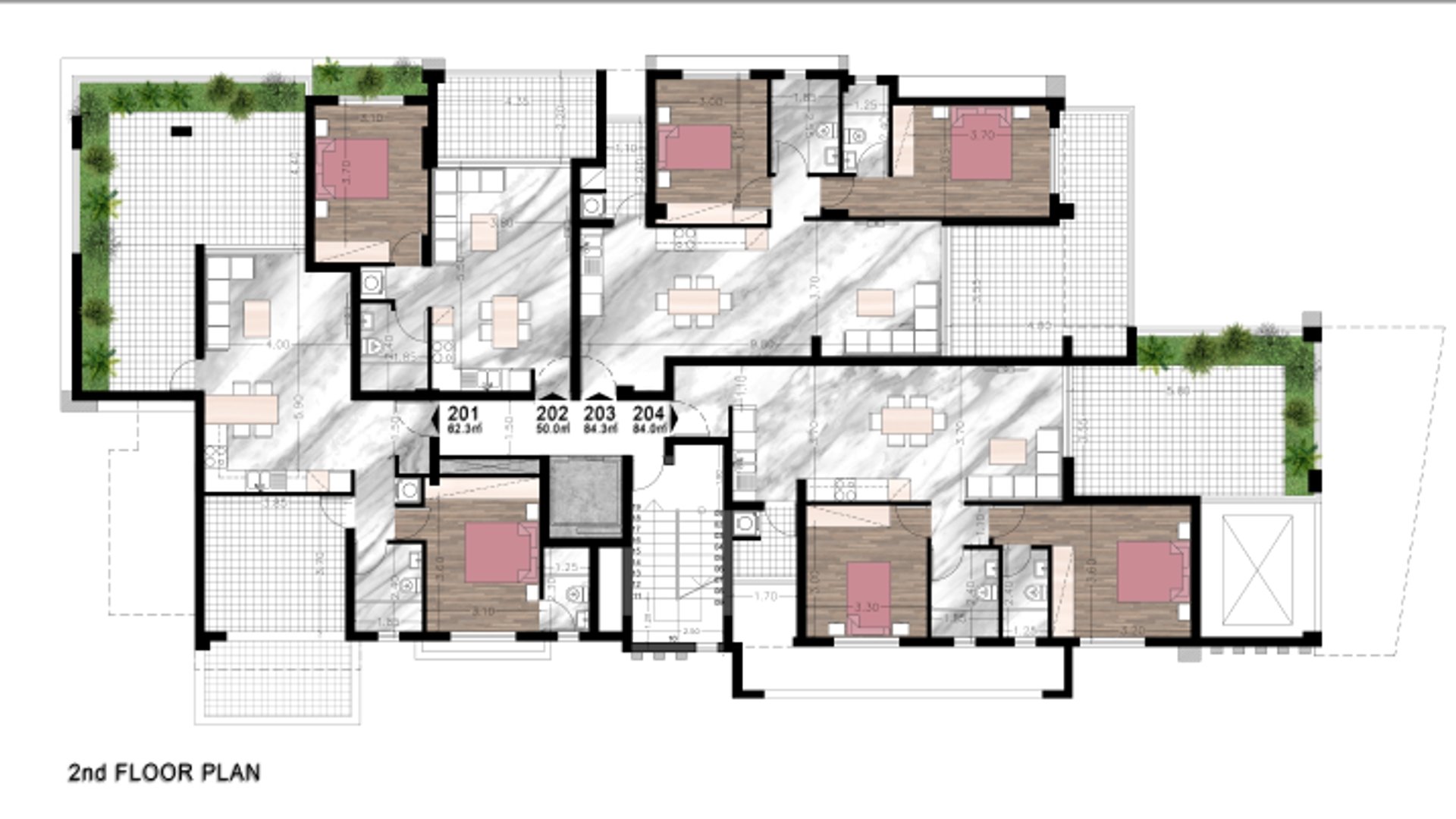 3 bedrooms Penthouse in Limassol, Cyprus No. 28990