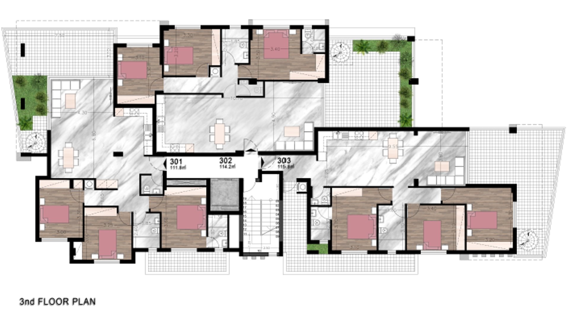 3 bedrooms Penthouse in Limassol, Cyprus No. 28990